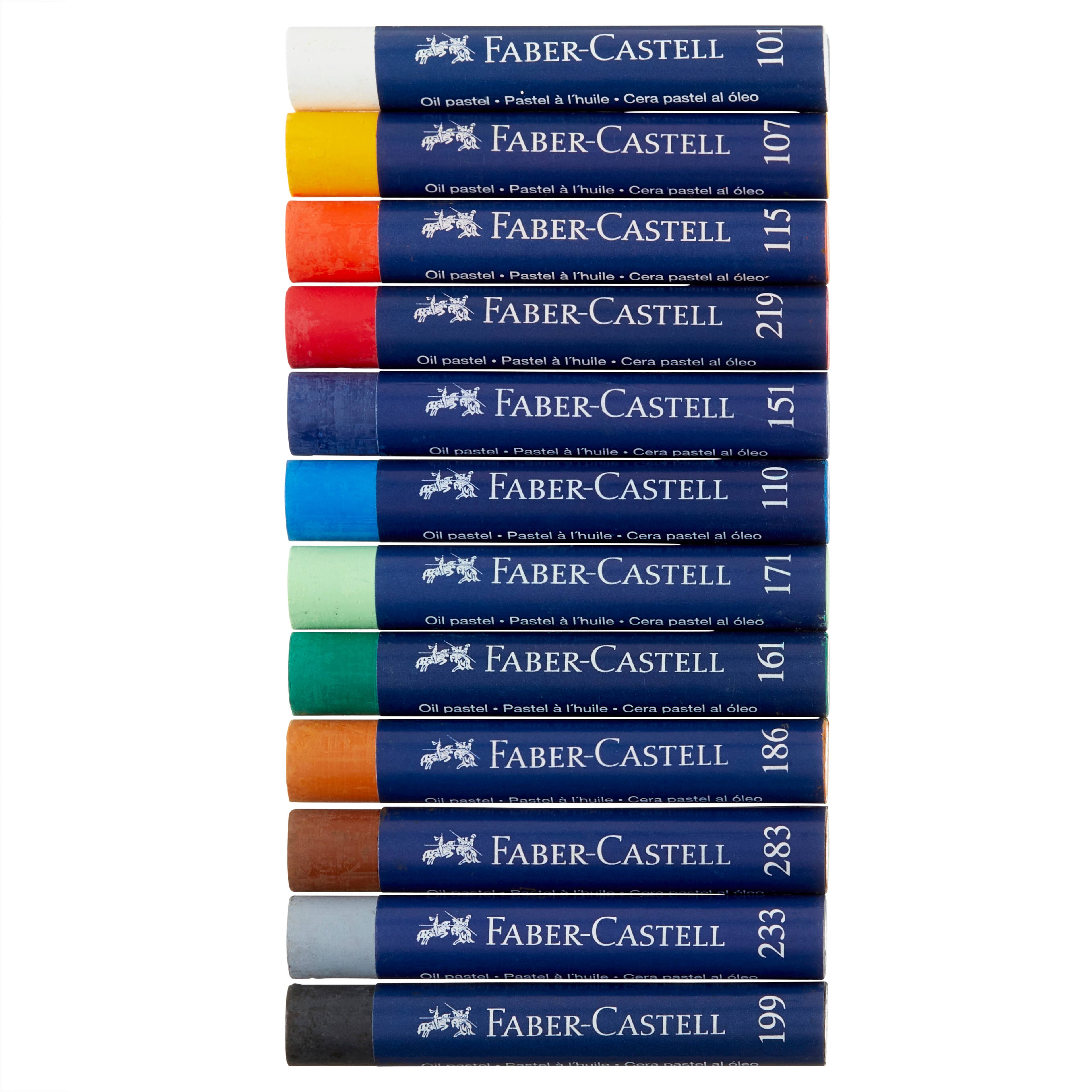 12 Packs: 12 ct. (144 total) Faber Castell Oil Pastels