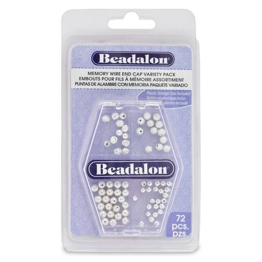 Algopix Similar Product 10 - Beadalon 317B310 Memory Wire End Cap
