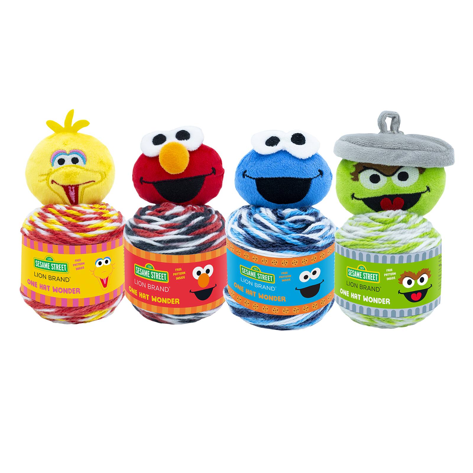lion brand sesame street yarn