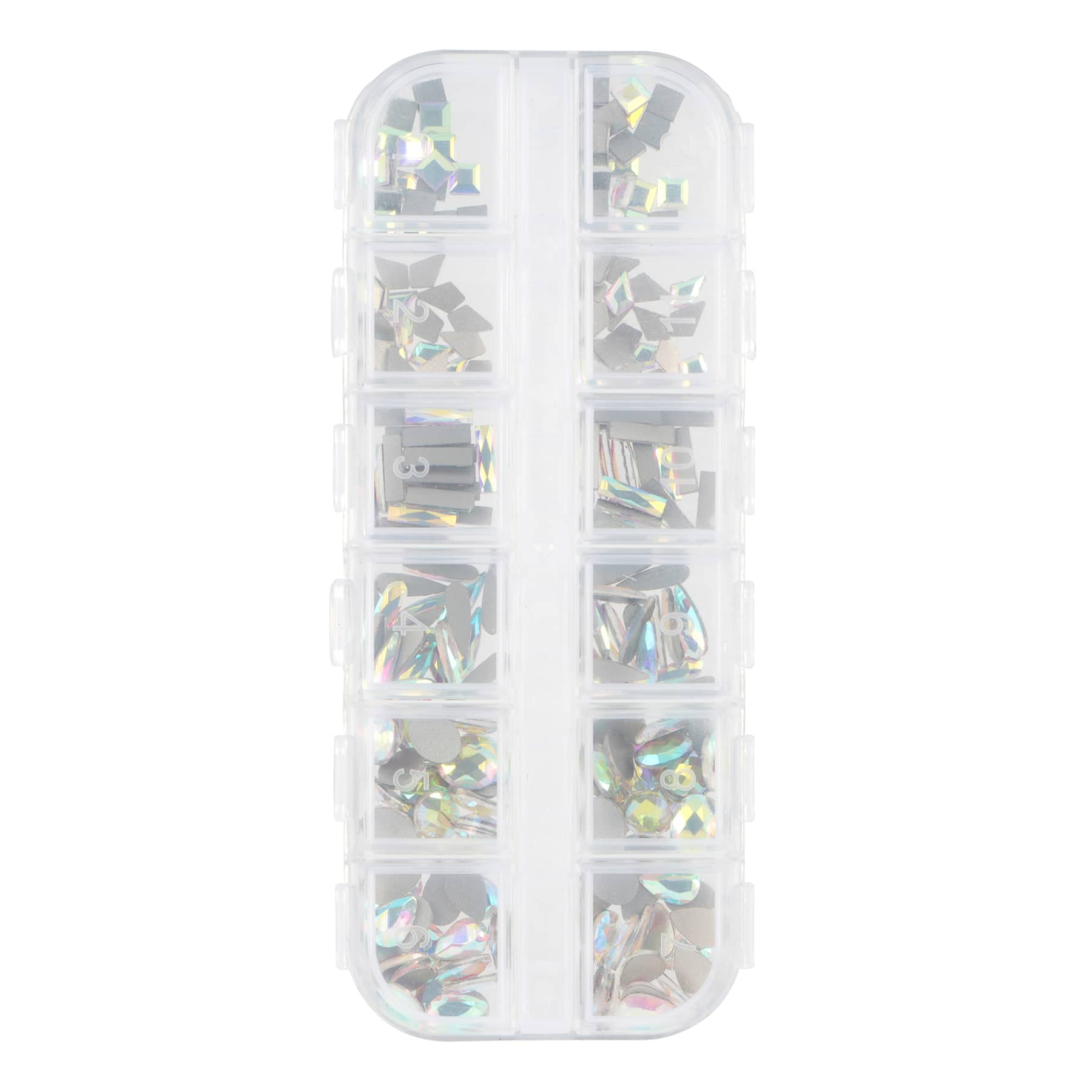 Jewel Shapes Glass Flatback Rhinestones by Bead Landing&#x2122;