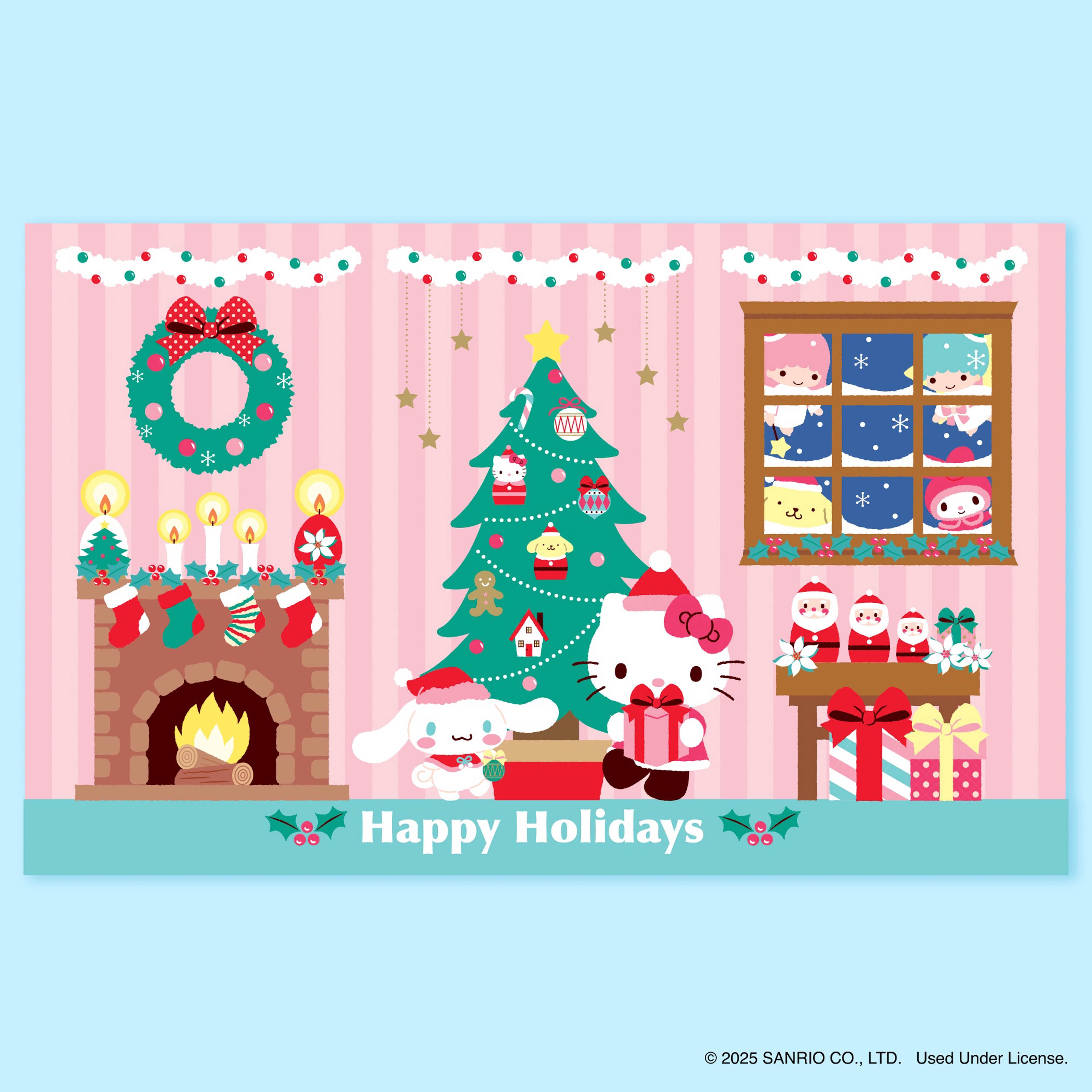 Hello Kitty&#xAE; &#x26; Friends 500 Piece Happy Holidays Puzzle