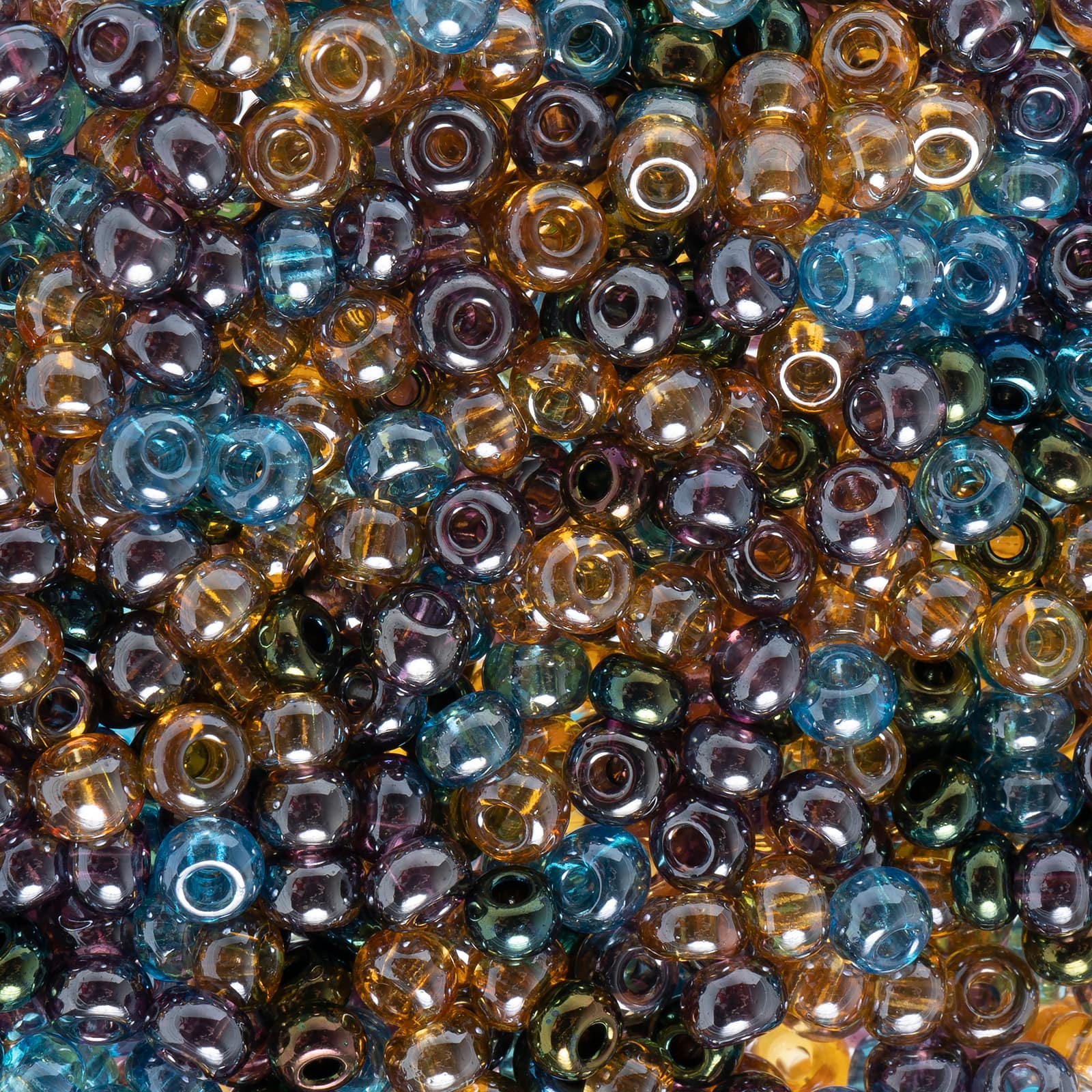 John Bead 6/0 Czech Glass Seed Beads, 23g