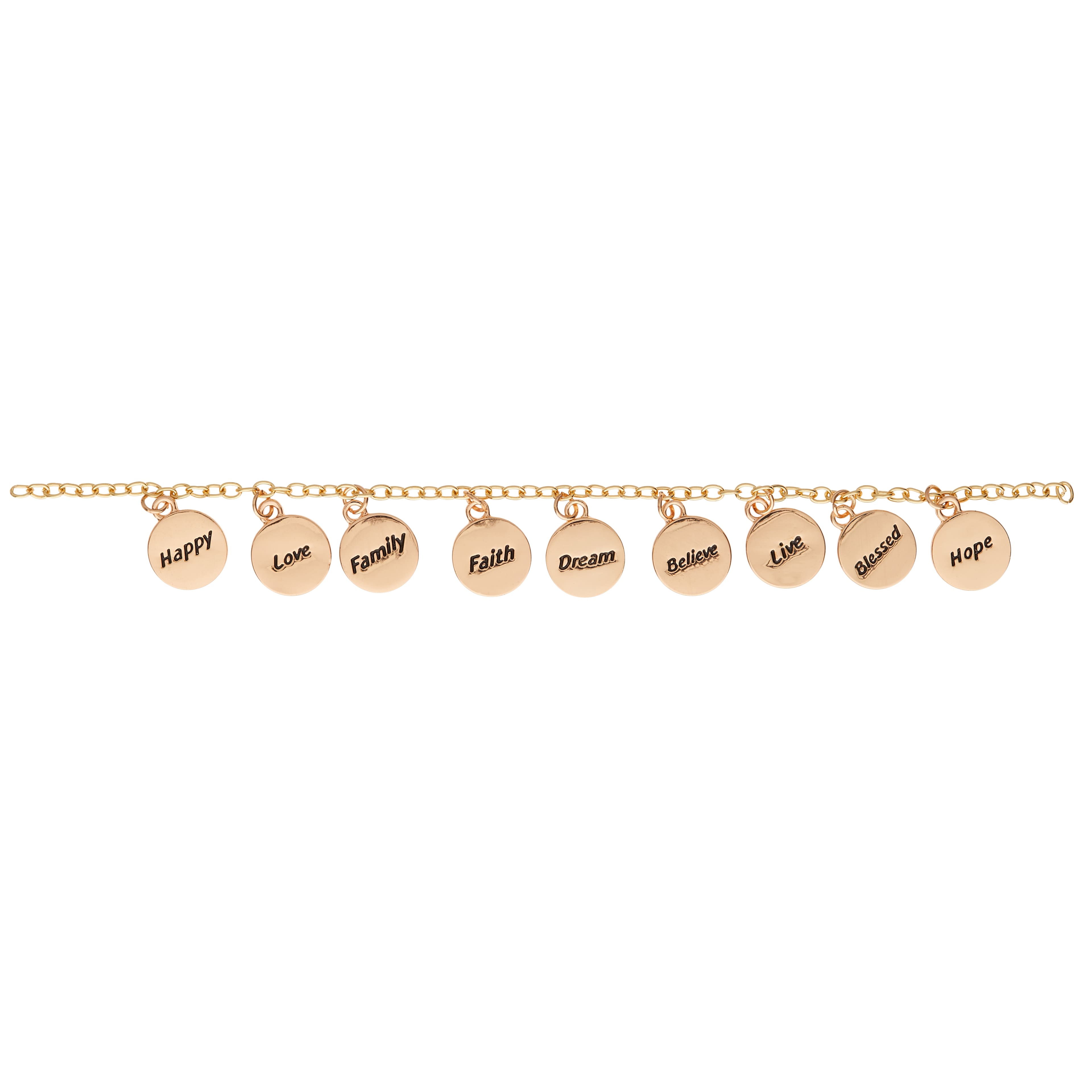 Gold Inspiration Metal Charms, 12.7mm by Bead Landing&#x2122;