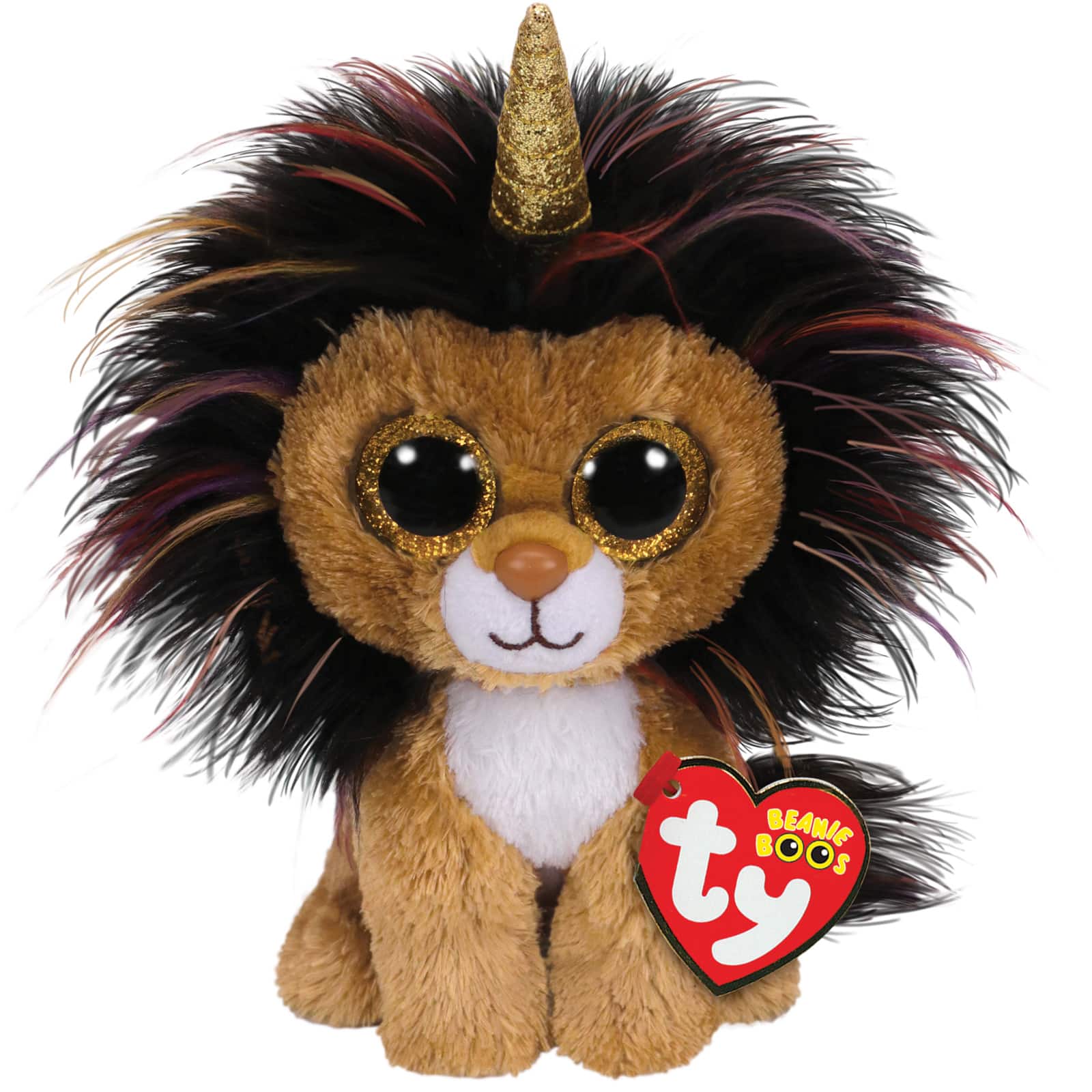 Shop for the Ty Beanie Boo's™ Ramsey Lion with Horn, Regular at