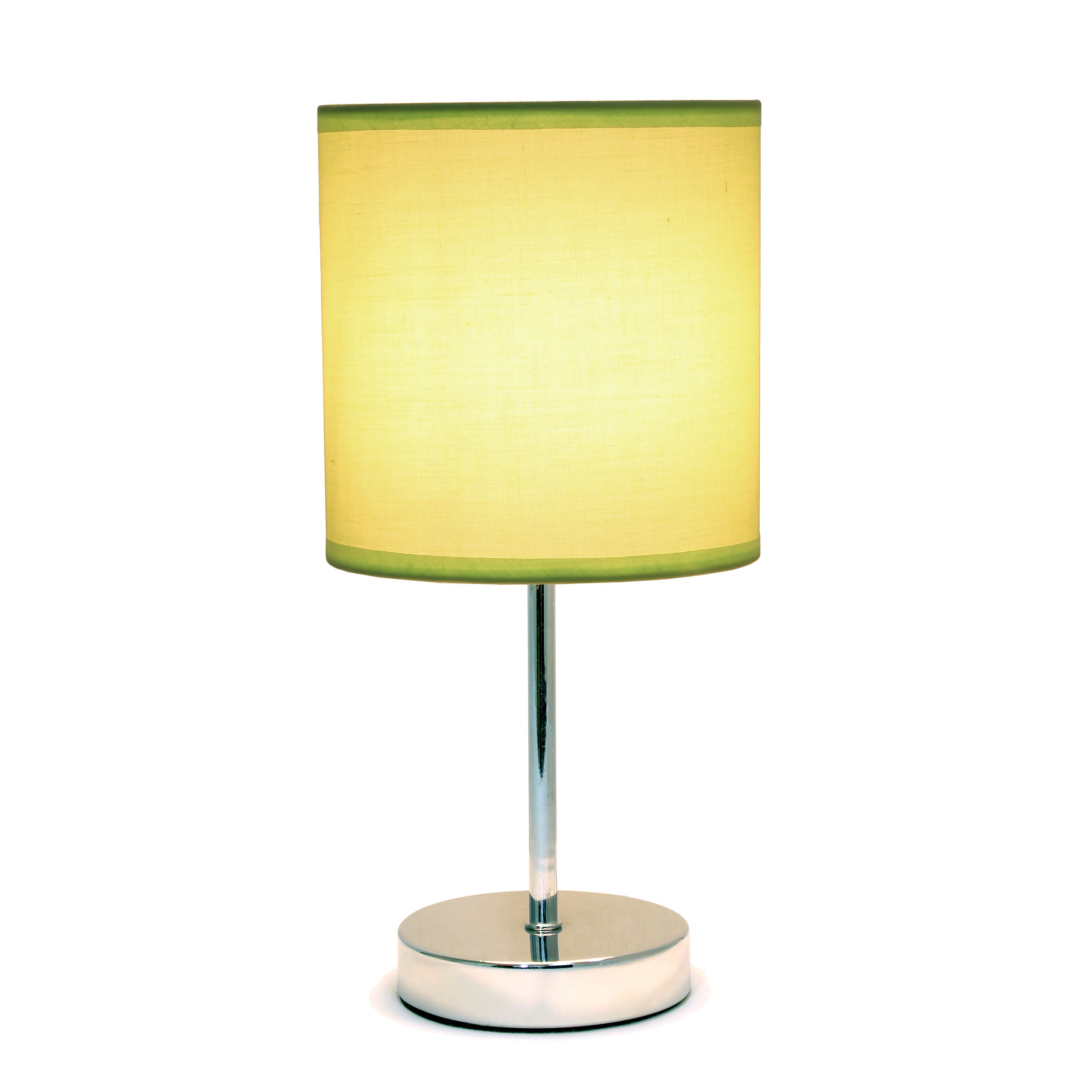 Simple Designs Chrome Mini Table Lamp