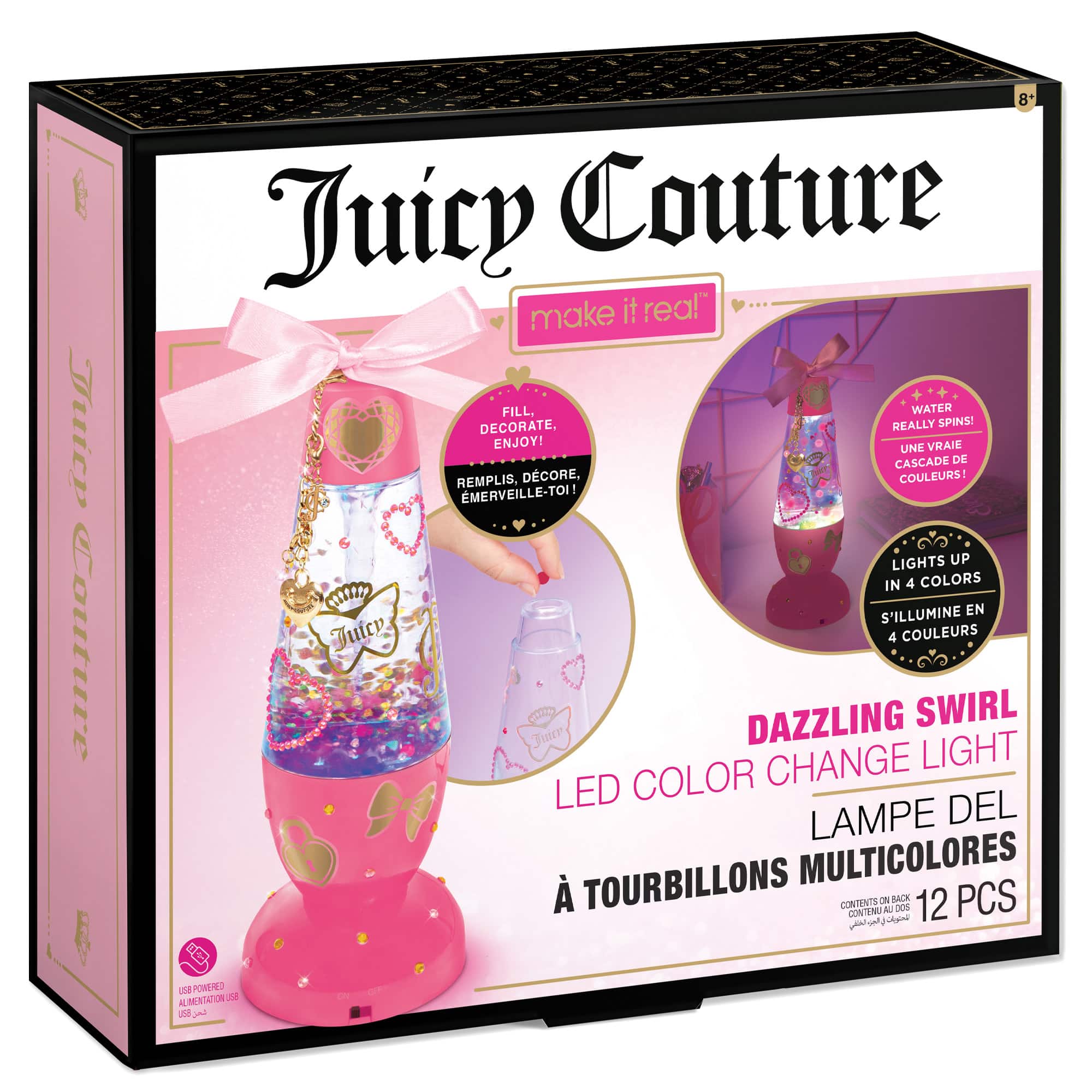 Make It Real™ Juicy Couture Dazzling Swirl LED Color Change Light