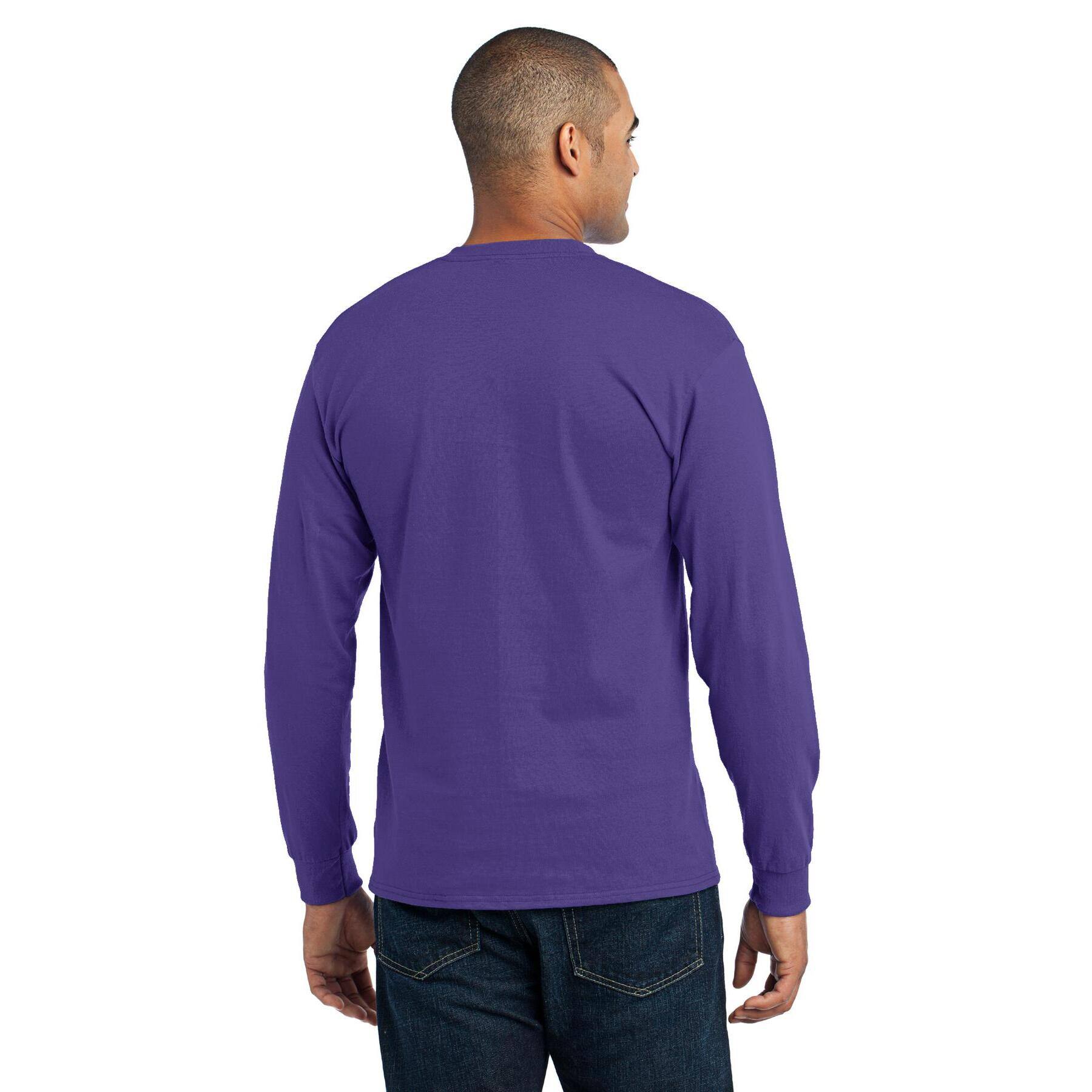 Port & Company® Long Sleeve Adult Core Blend T-Shirt