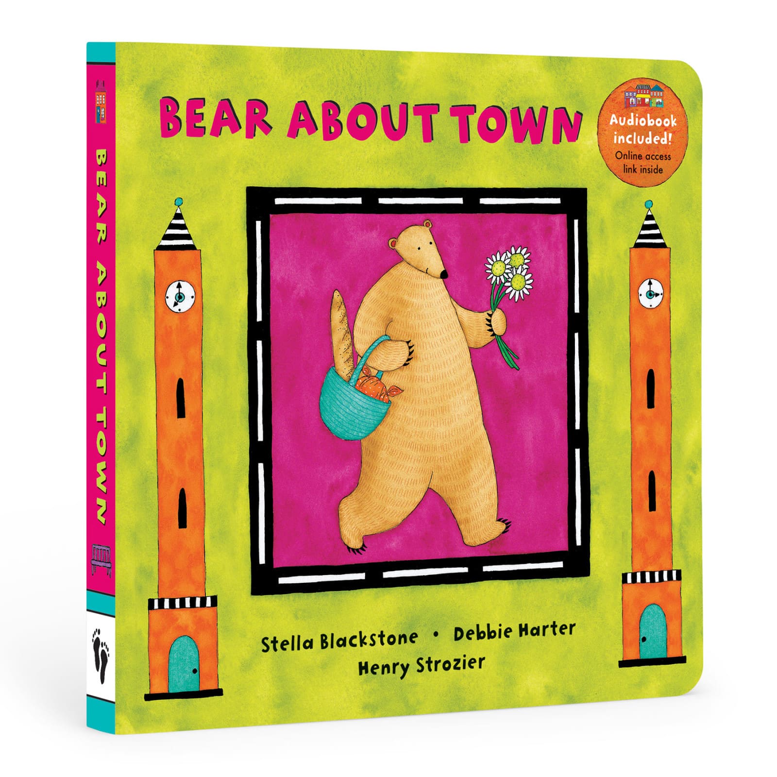 Barefoot Books Pre-K Bear Series Board Book Set