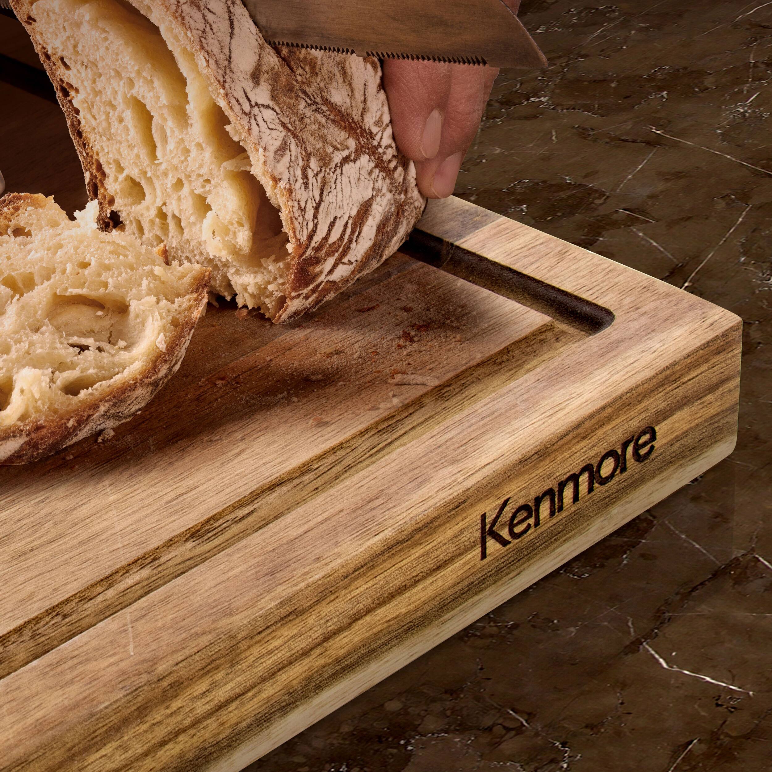 Kenmore 21&#x22; Archer Acacia Cutting Board