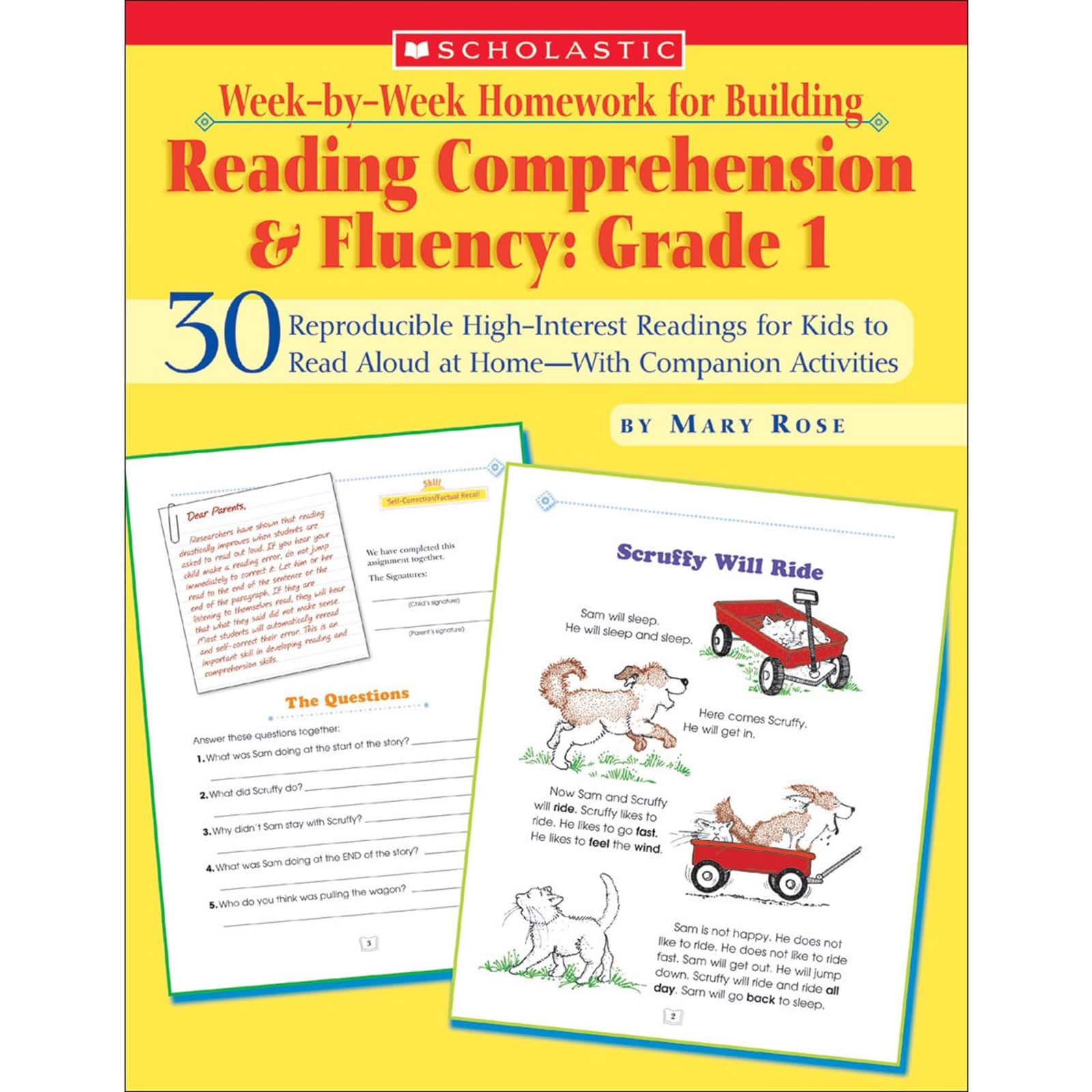 Scholastic Teaching Resources Week-by-Week Homework for Building, Grade 1