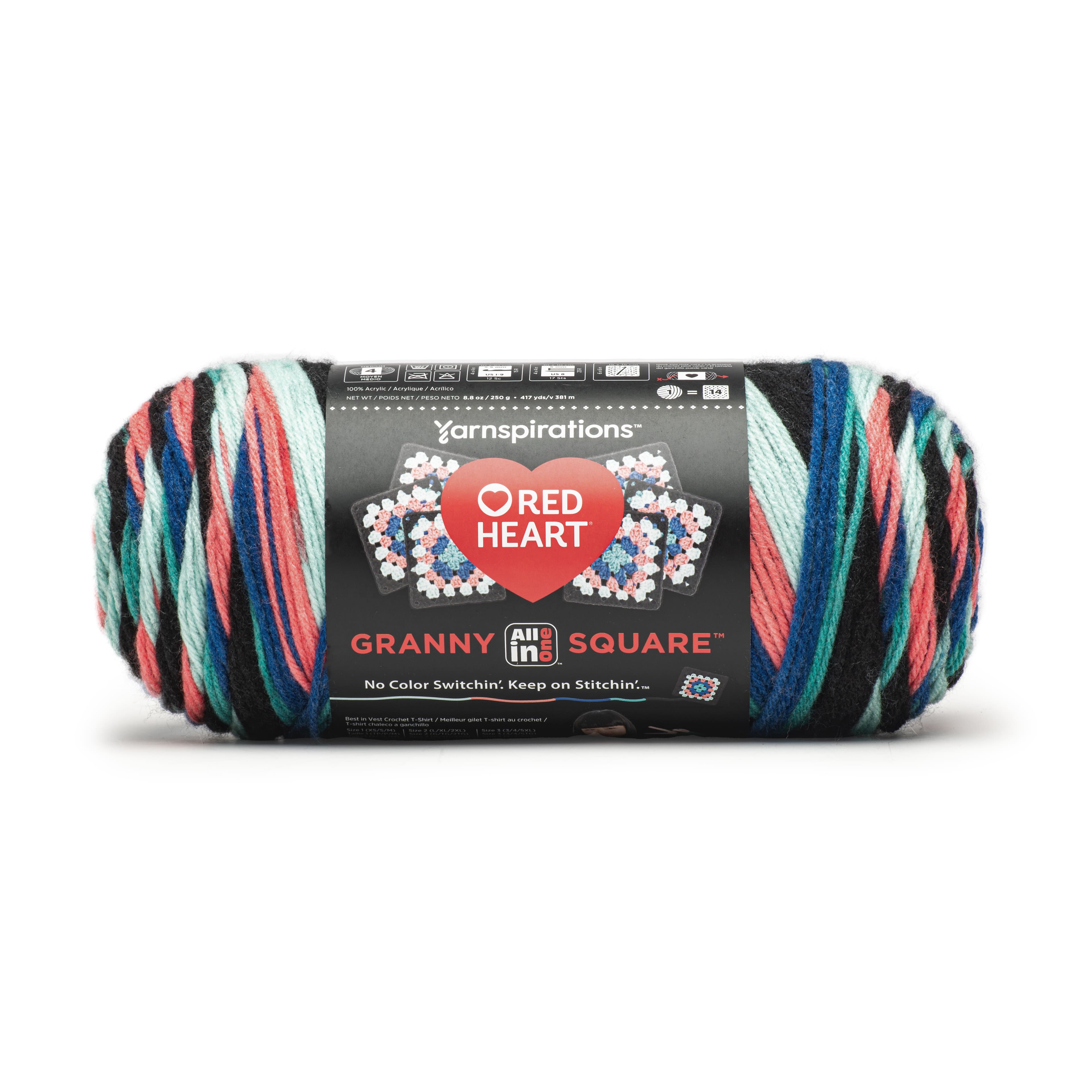 Red Heart&#xAE; All in One&#x2122; Granny Square&#x2122; Yarn