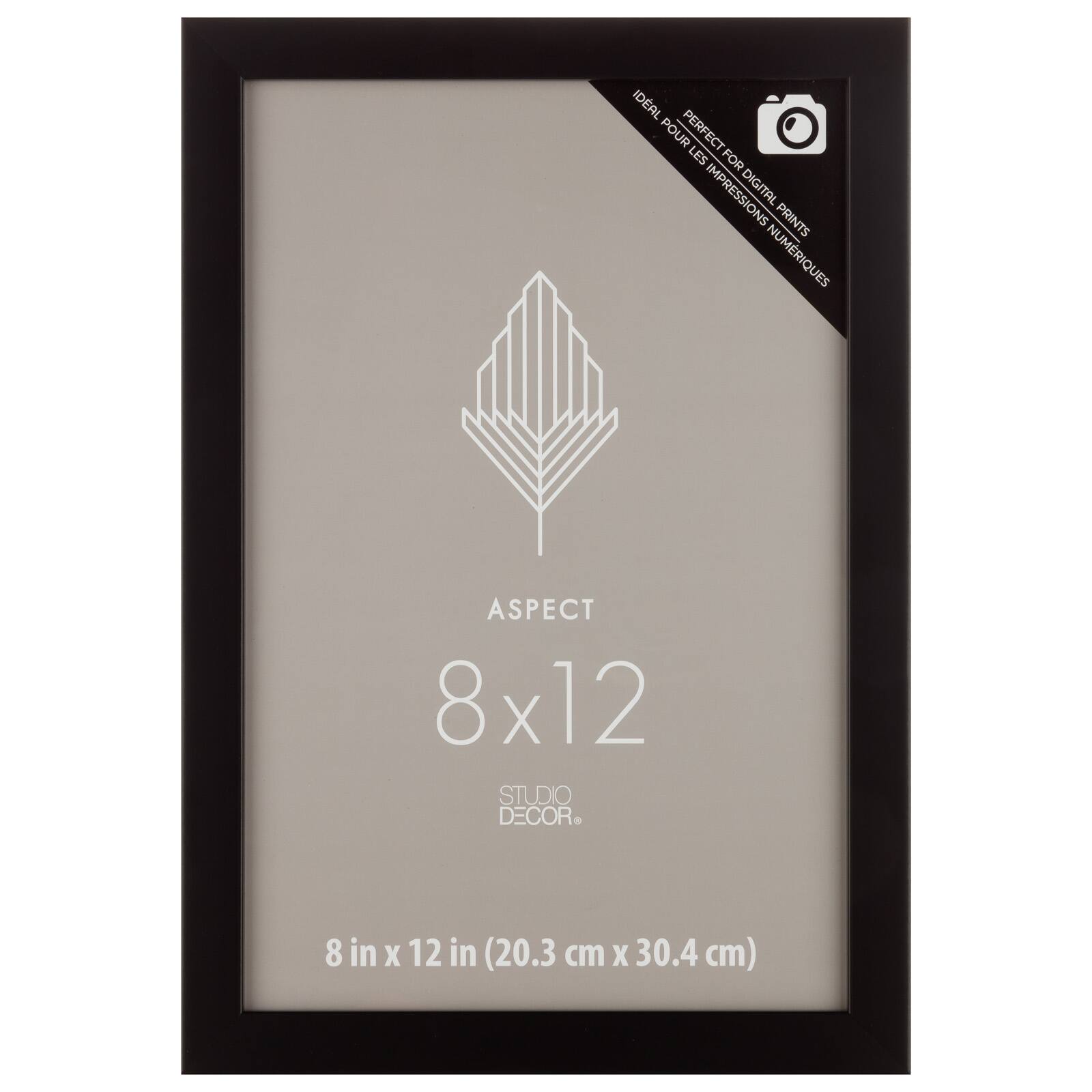 Aspect Black Narrow Frame by Studio Décor®