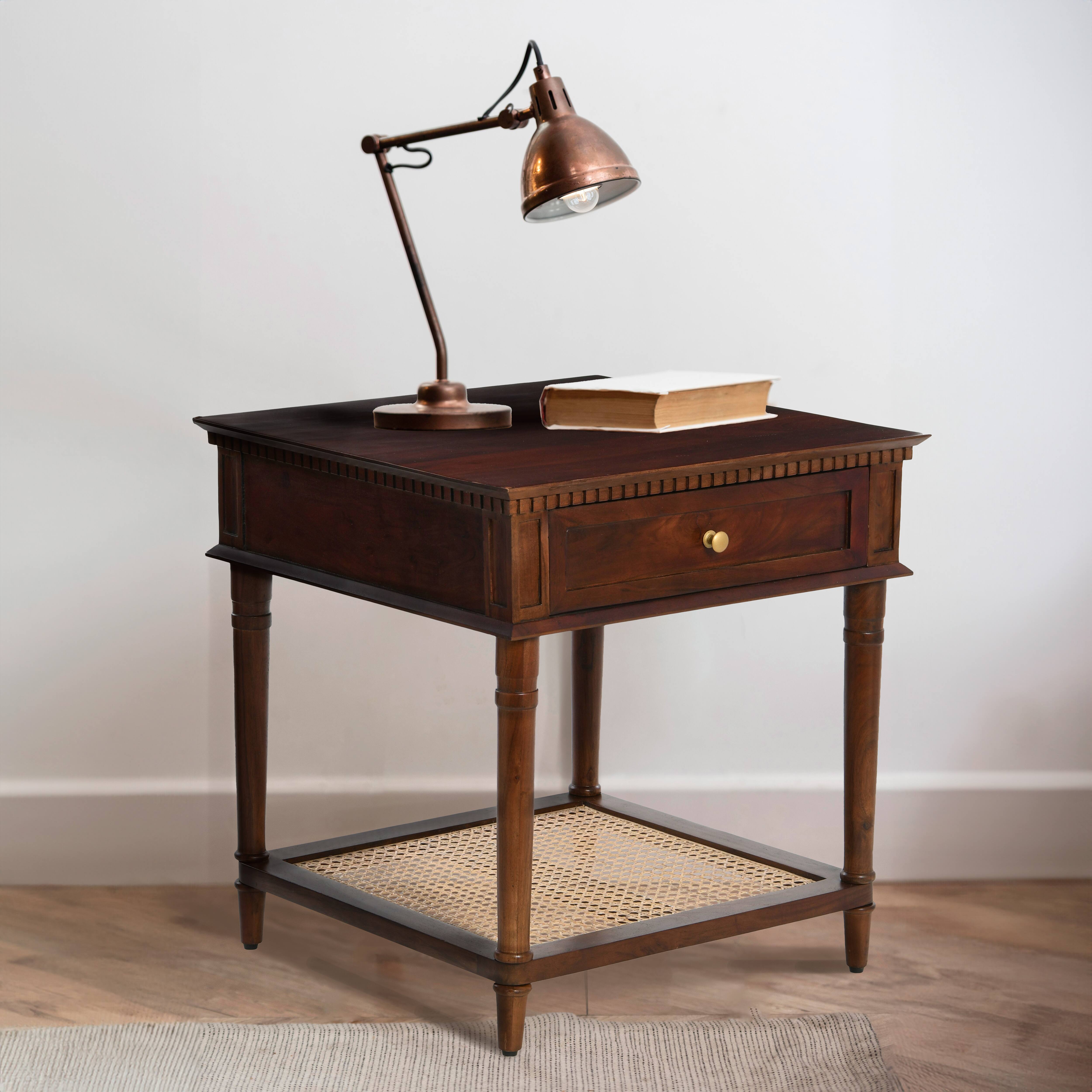 Hello Honey&#xAE; 25&#x22; Maxwelton Solid Wood End Table with Drawer