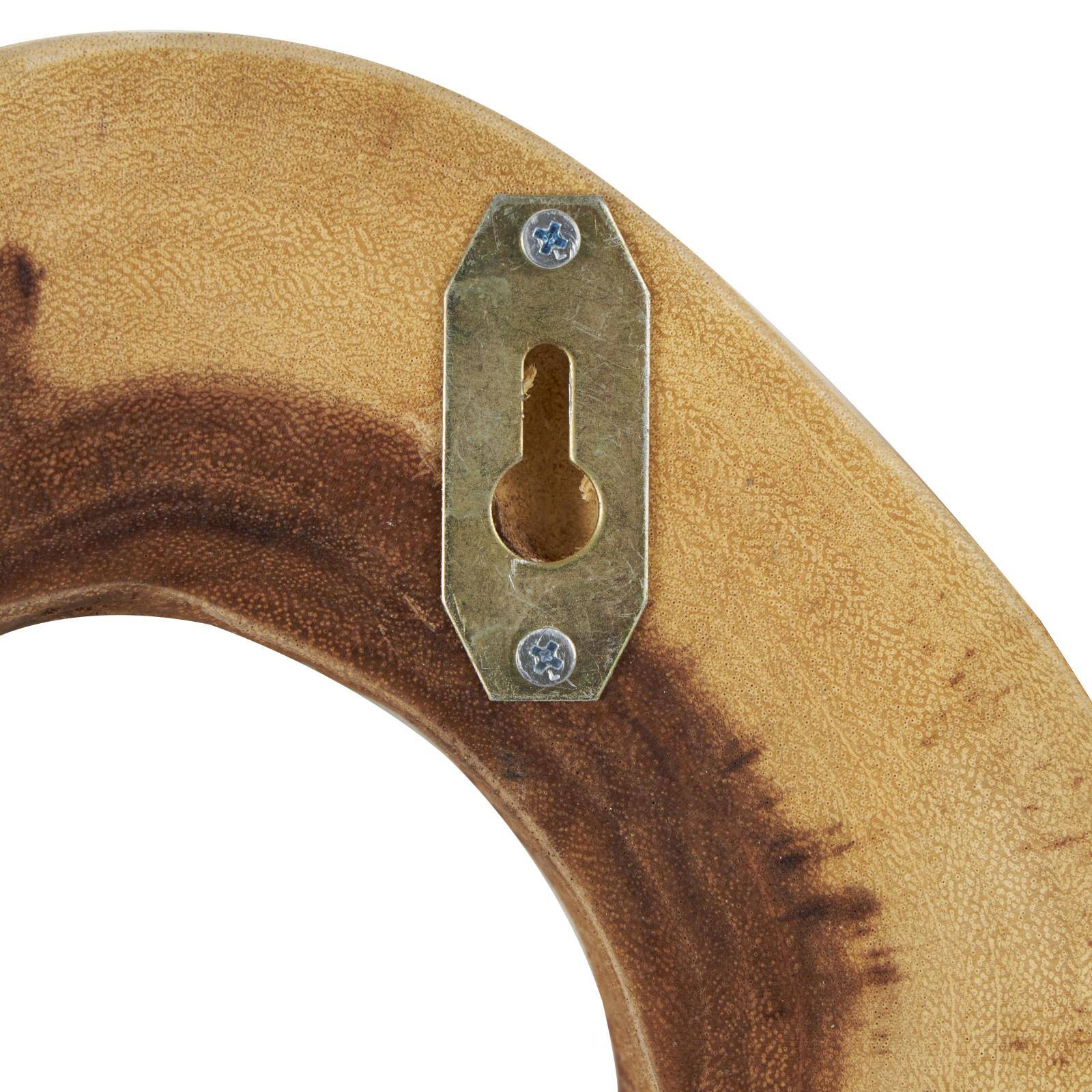 40" x 28" Brown Wood Abstract Wall Décor