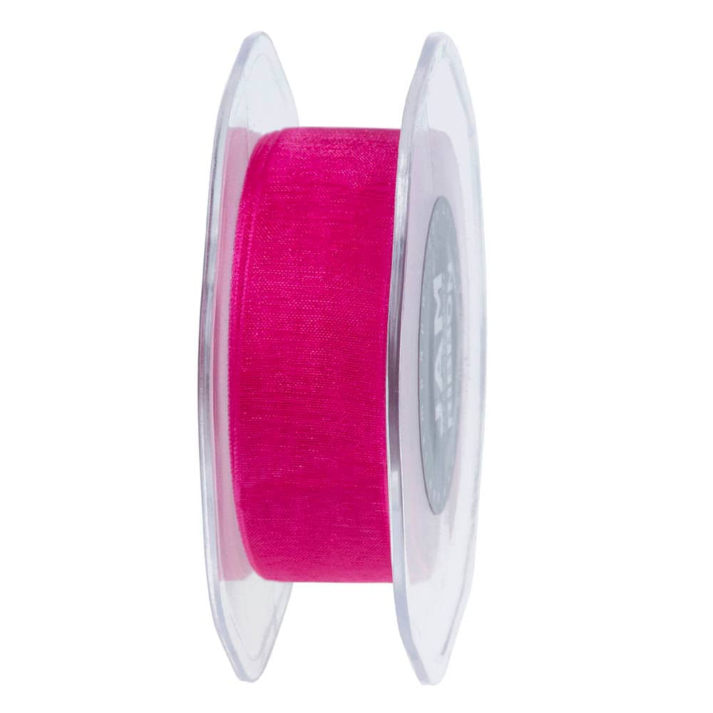 JAM Paper 7/8" x 25yd. Sheer Satin Ribbon