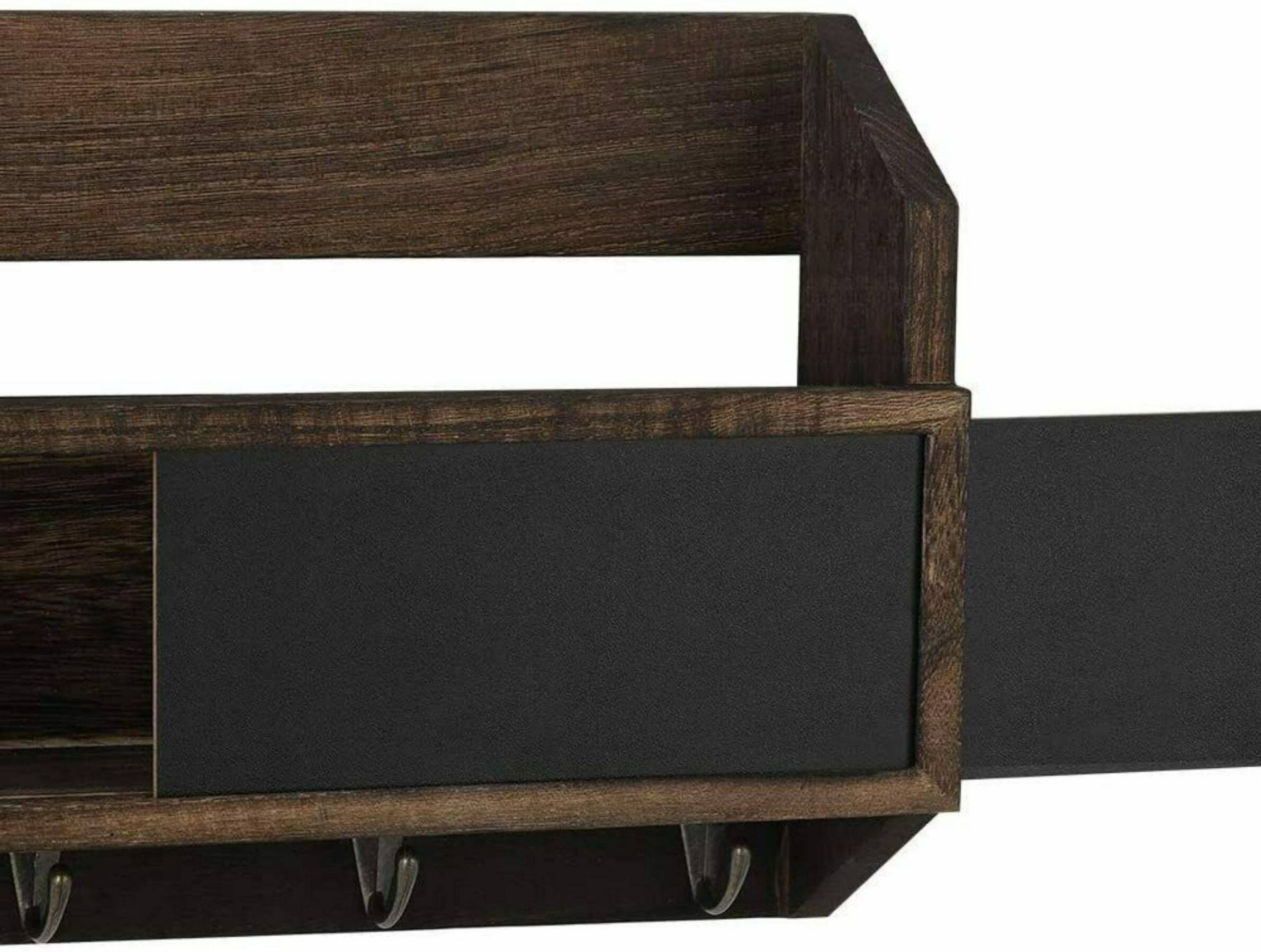 NEX™ Wall Mount Mail & Key Holder Organizer with Chalkboard Surface