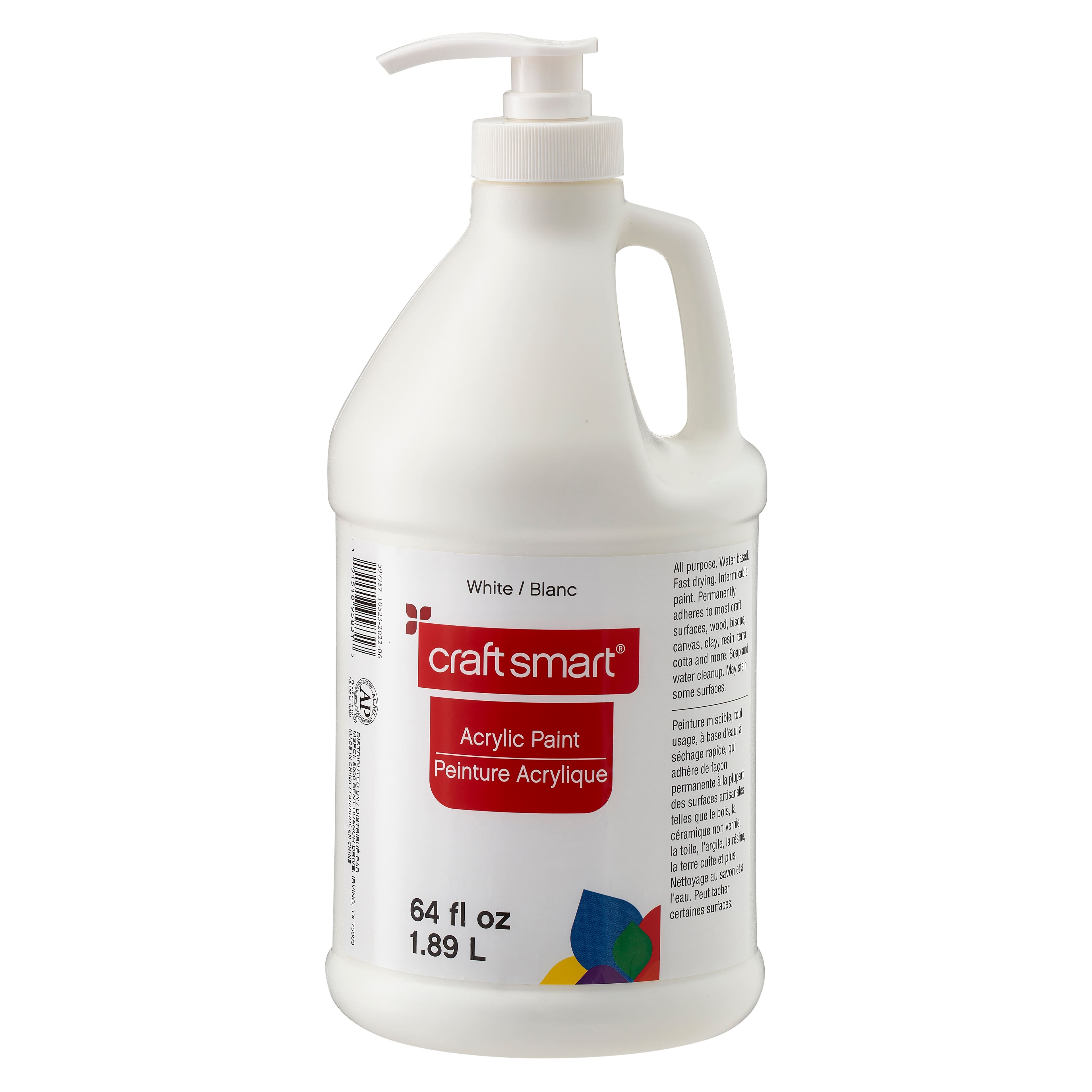 6 Pack: Acrylic Paint by Craft Smart&#xAE;, 64oz.