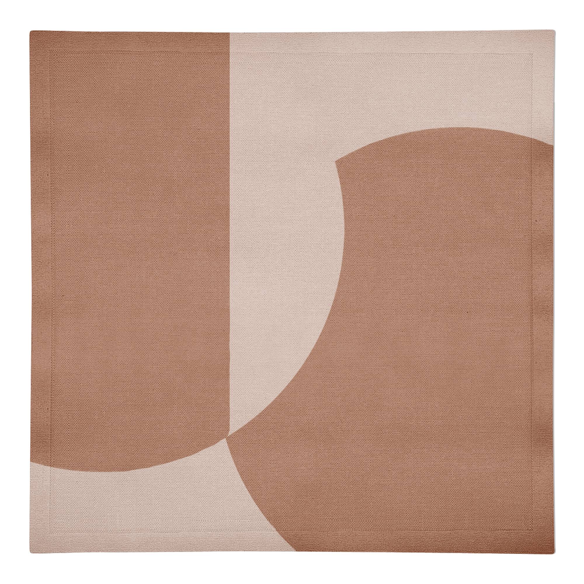 Circle Cut Out 10&#x22; x 10&#x22; Cotton Twill Napkin