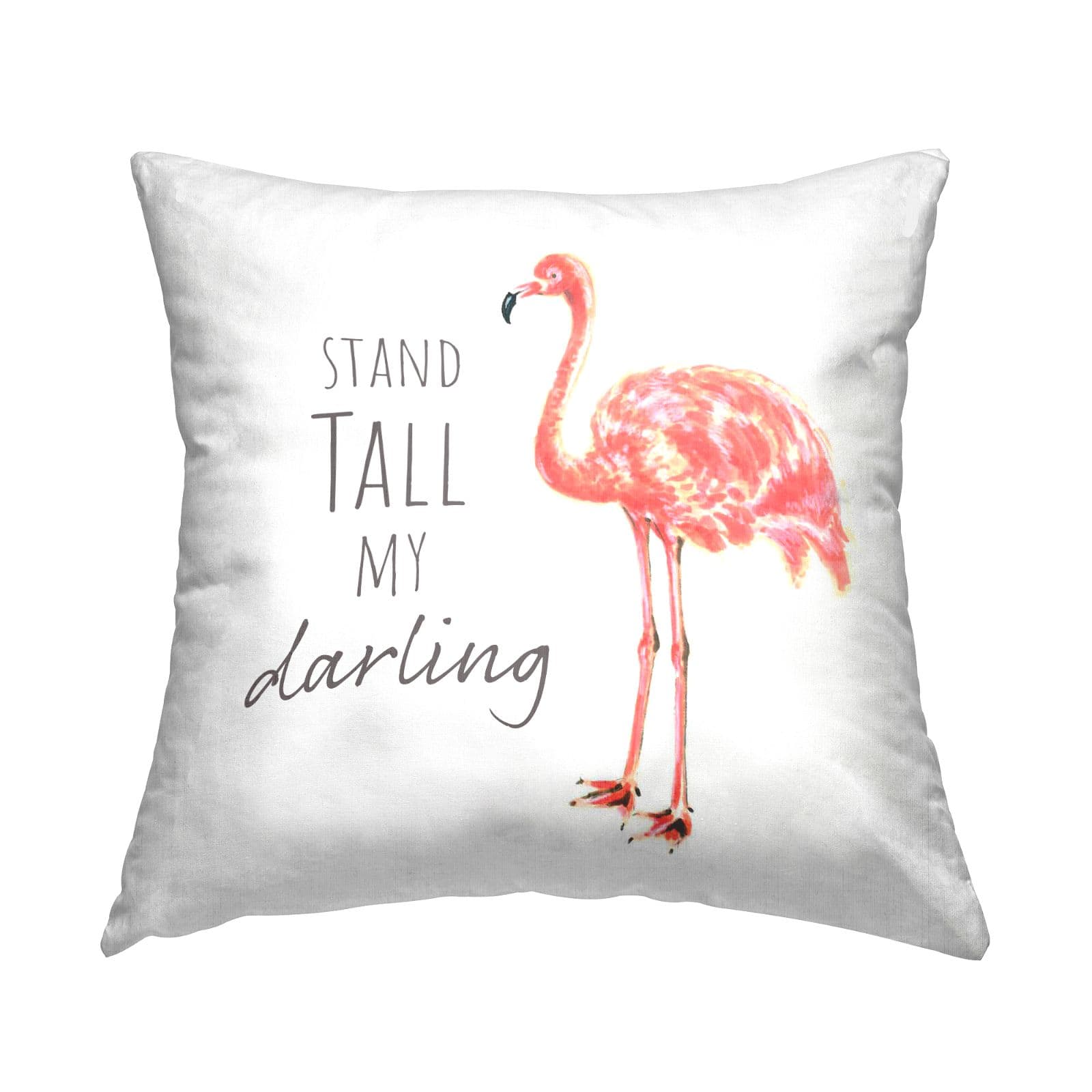 Pink flamingo hotsell throw pillows