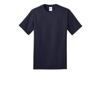 Port & Company® Ring Spun Cotton T-Shirt in Navy Blue | XXXX-Large | Michaels®