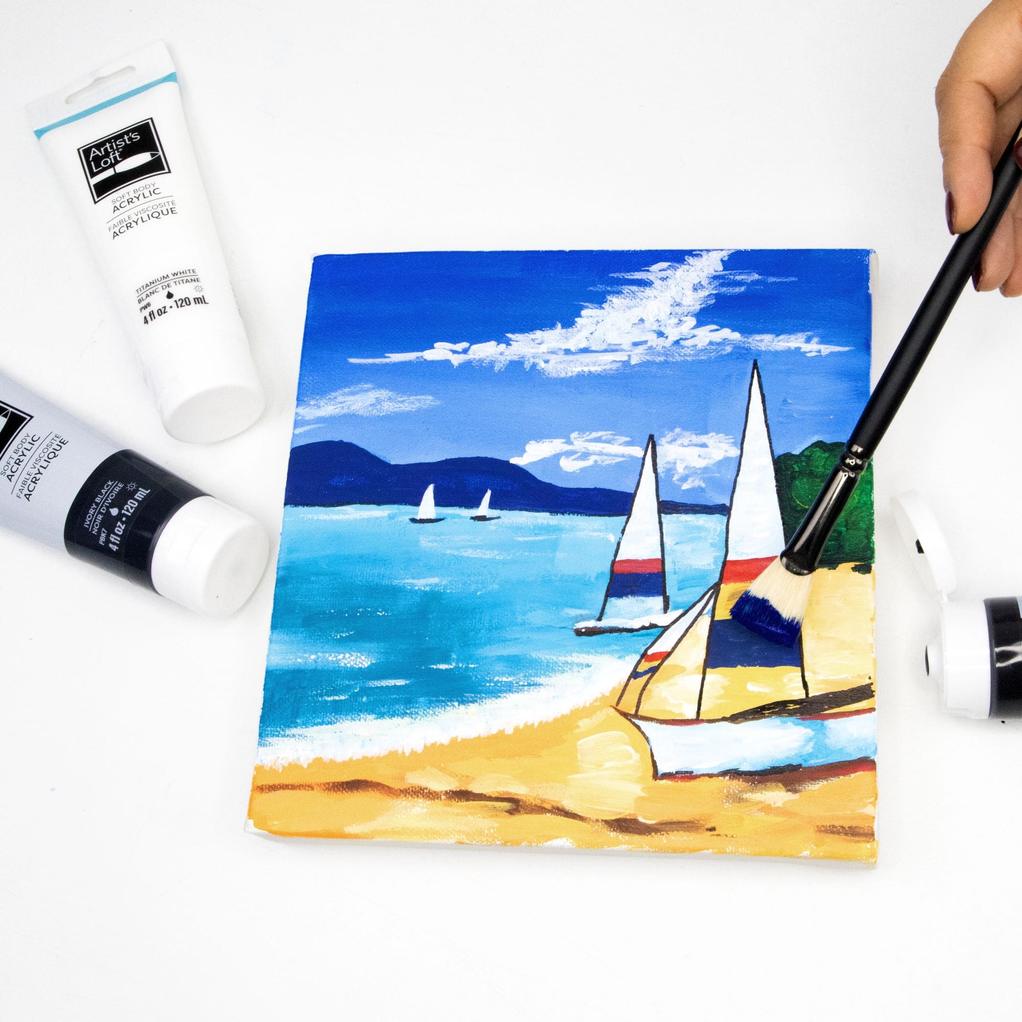 12 Pack: 4oz. Soft Body Acrylic Paint by Artist's Loft®