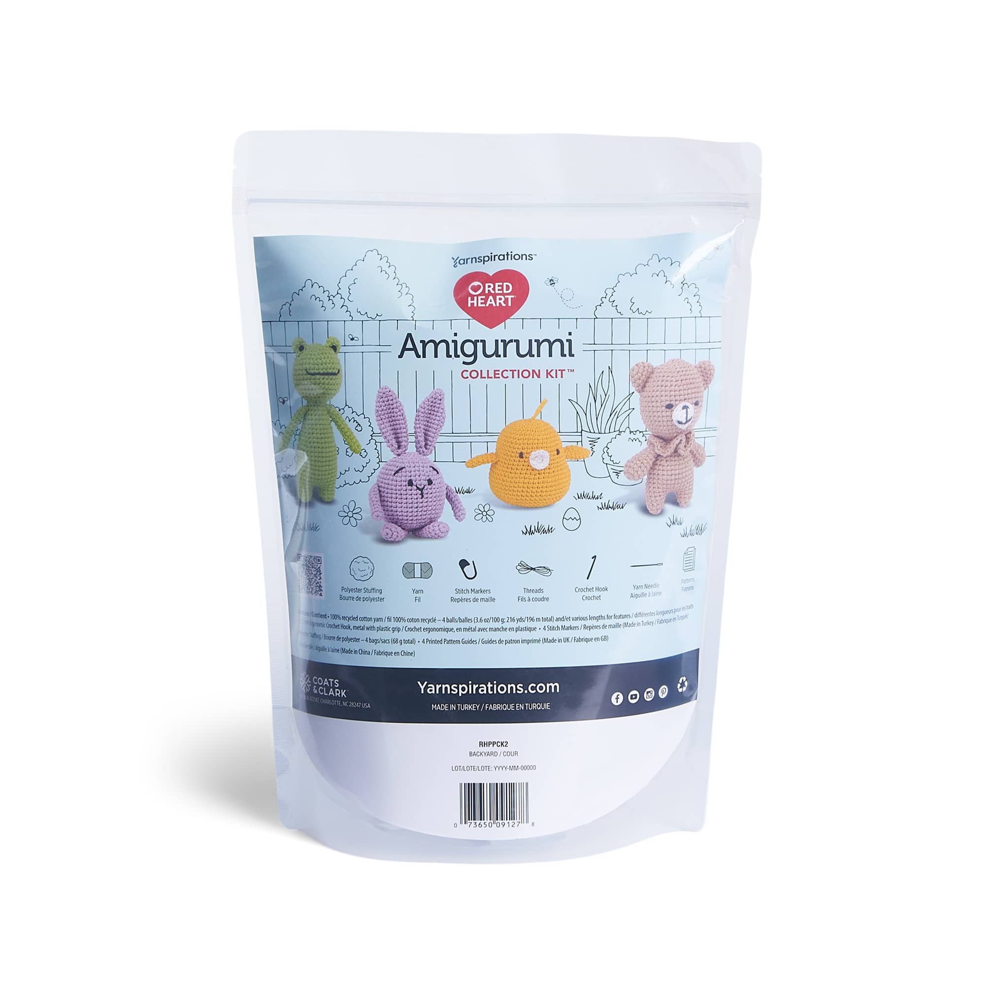 Red Heart™ Backyard Amigurumi Crochet Kit