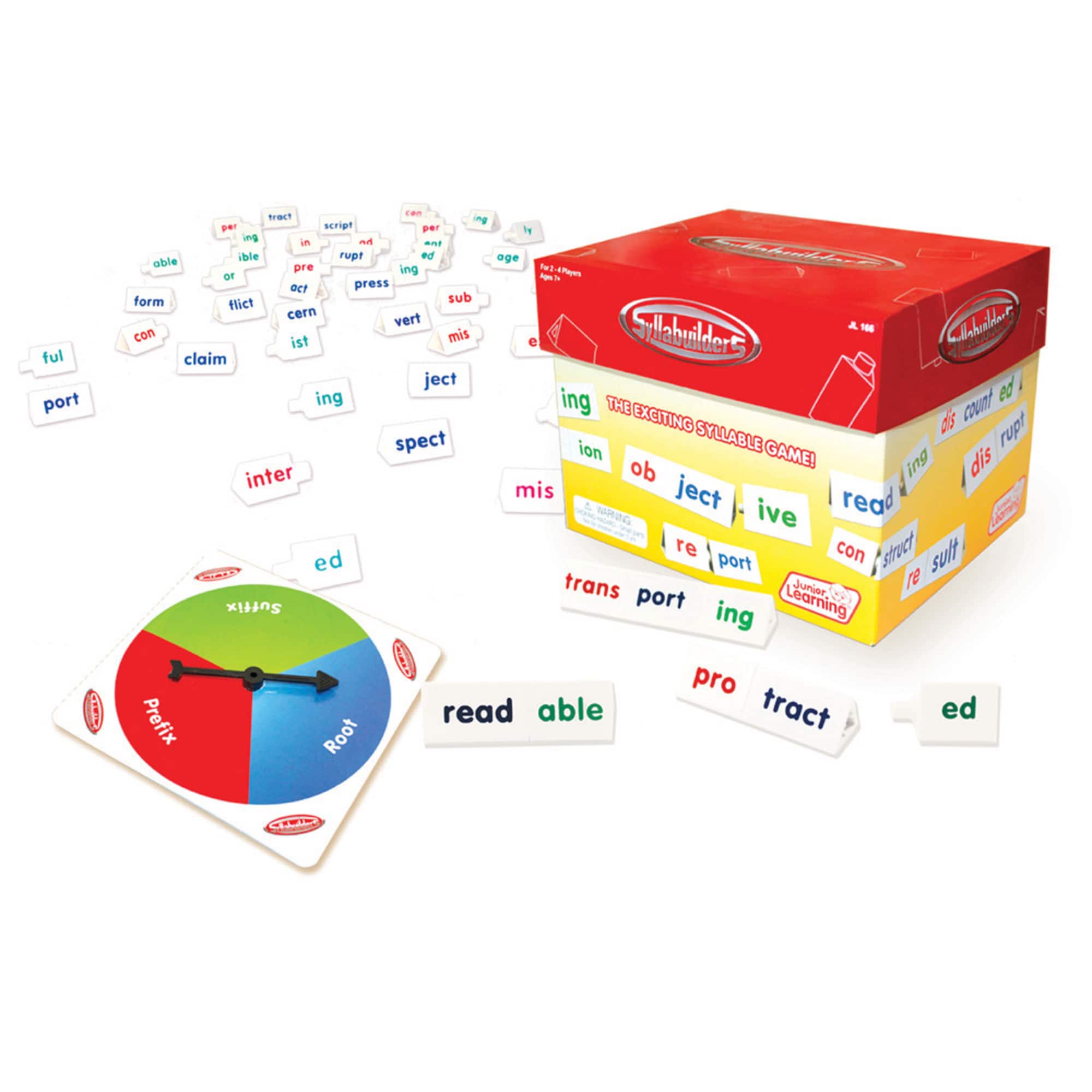 Junior Learning® Syllabuilders The Exciting Syllable Game!