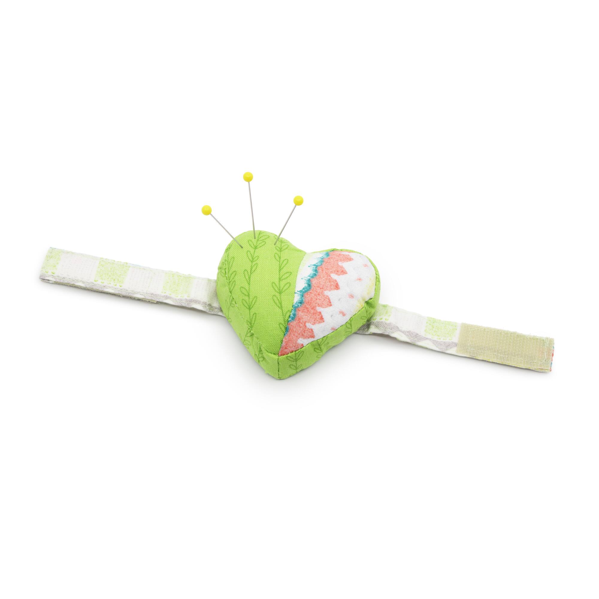 Dritz® Adjustable Heart Wrist Pin Cushion, 3ct.