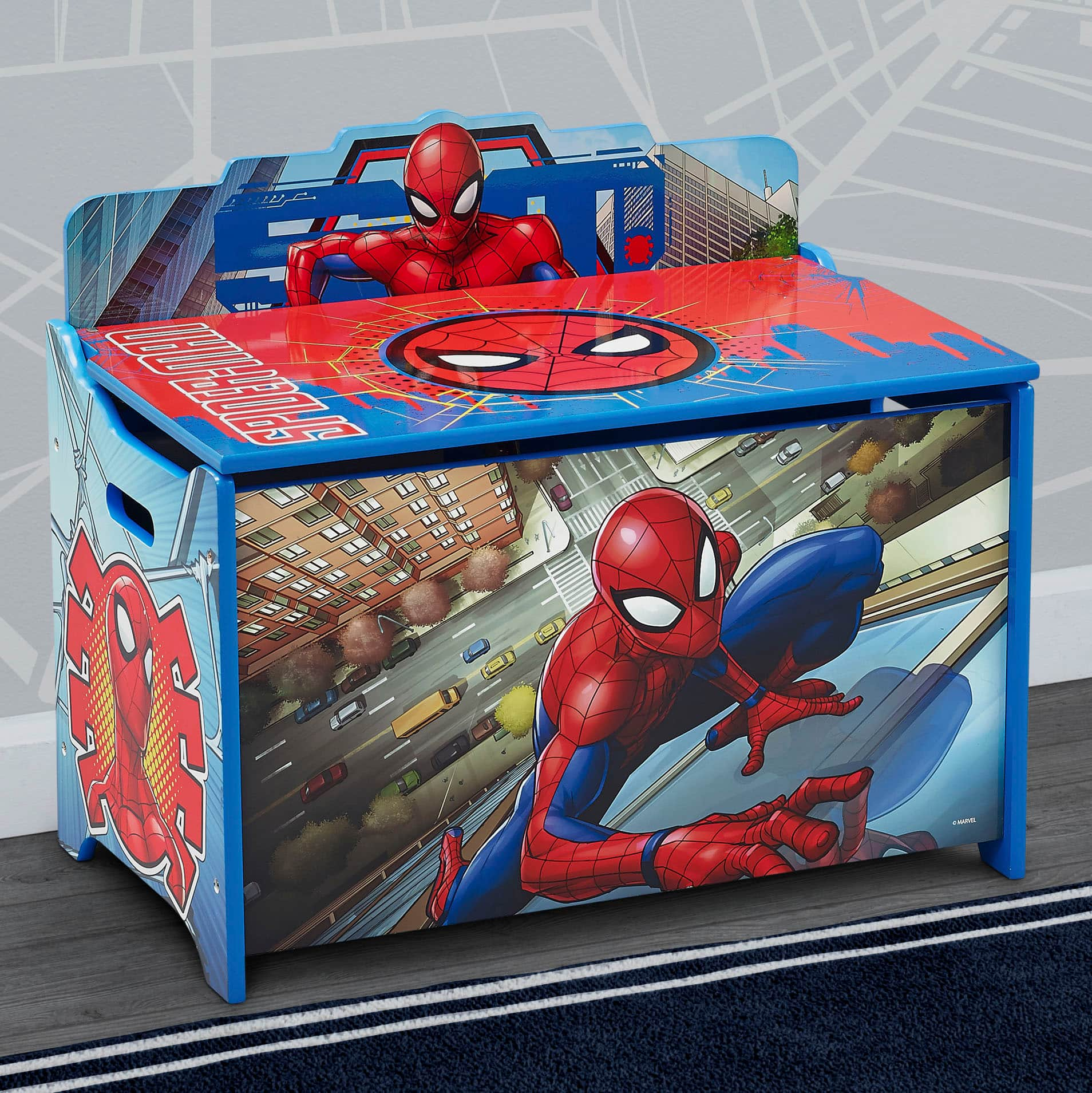 Delta Children Spider-Man Deluxe Toy Box