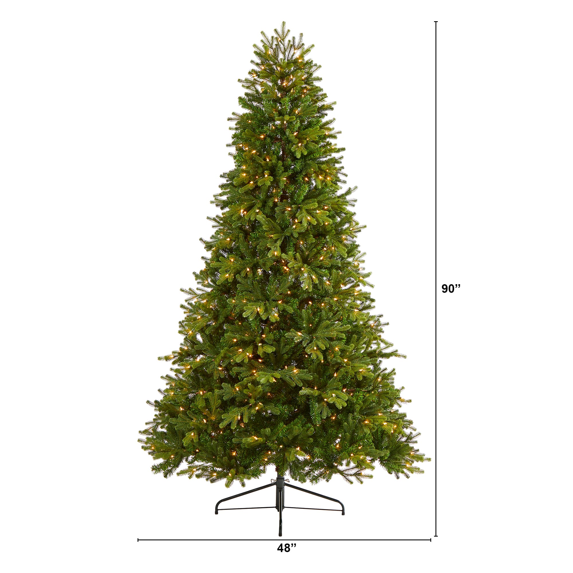 7.5ft. Pre-Lit Washington Fir Artificial Christmas Tree with Clear Lights