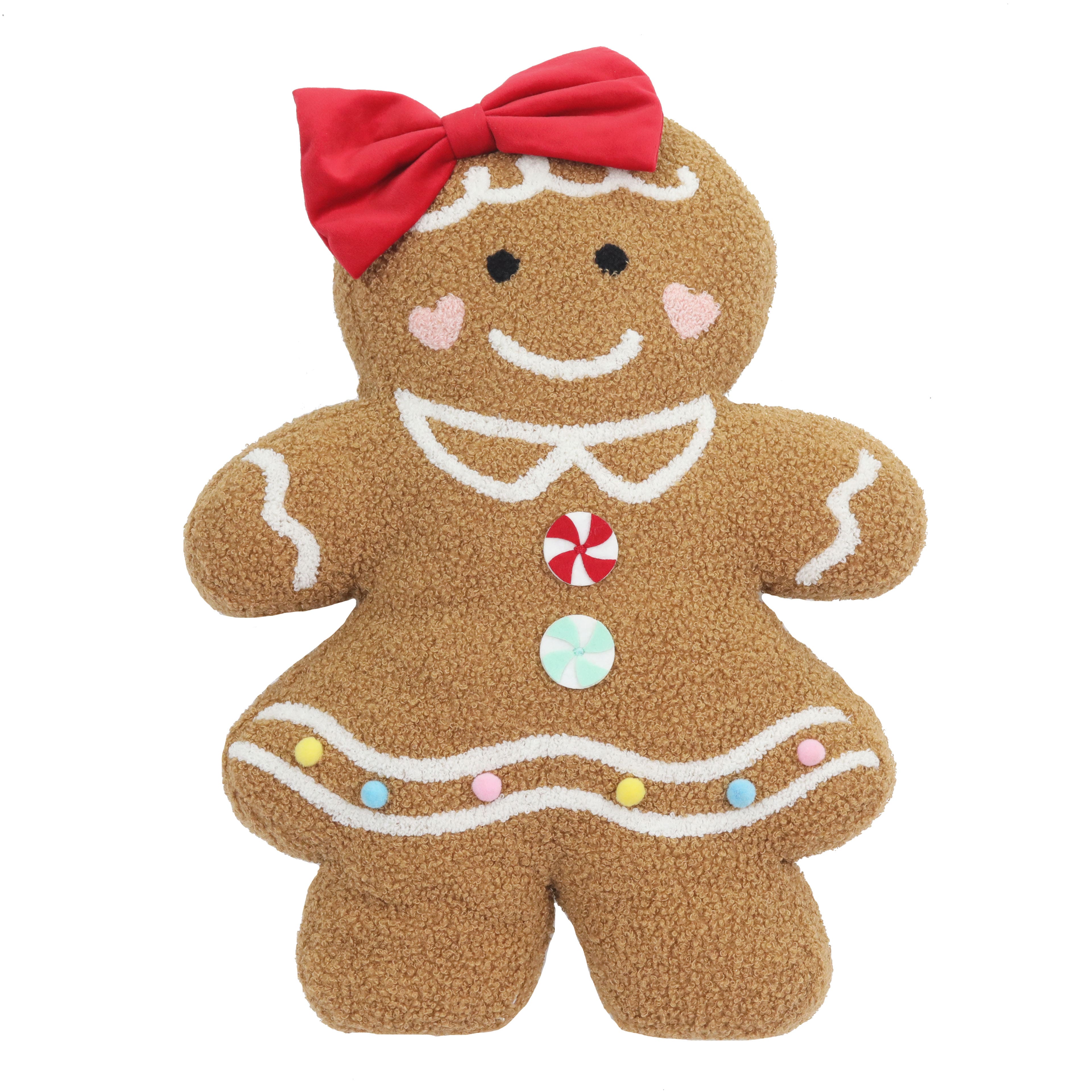 18&#x22; Gingerbread Girl Pillow by Ashland&#xAE;