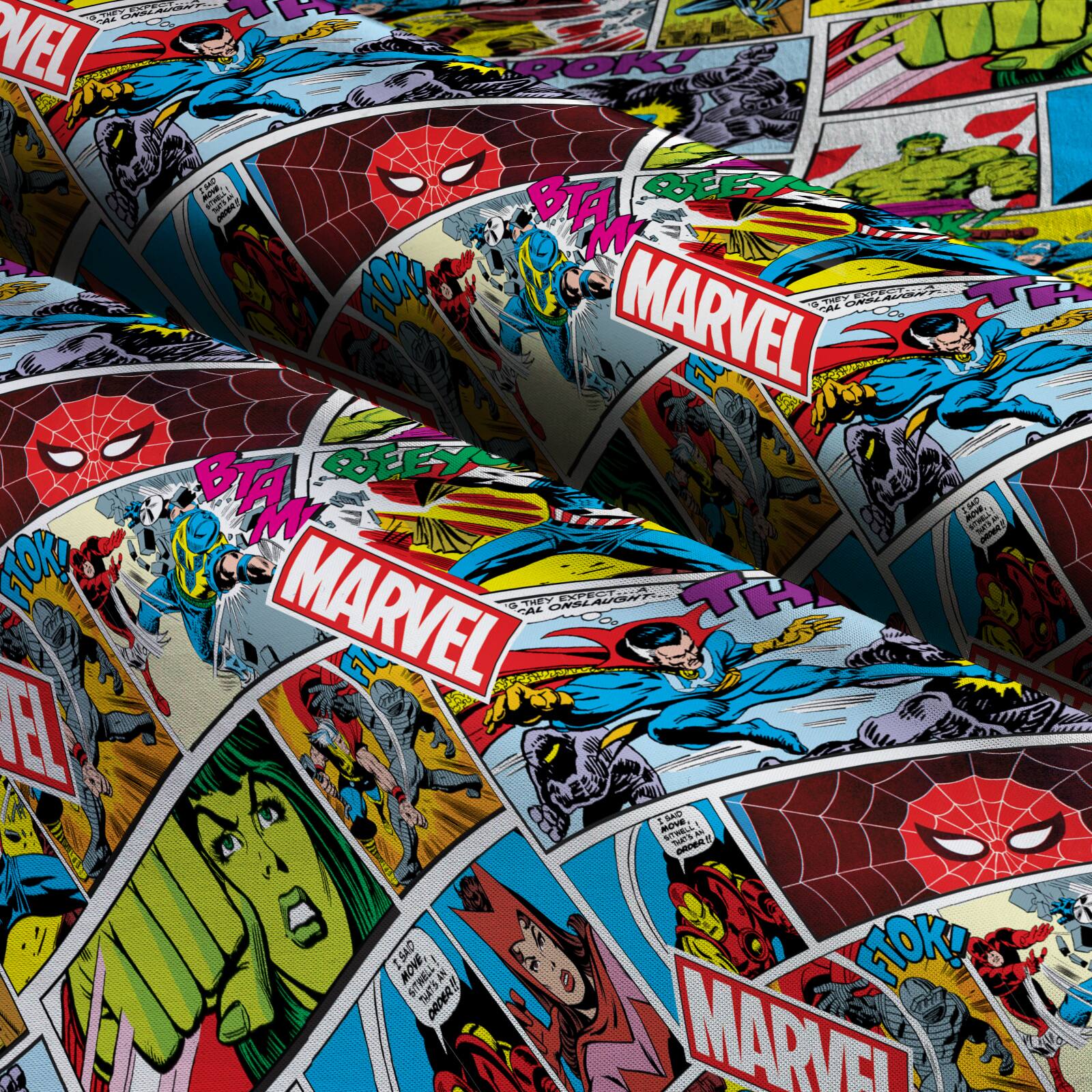 Marvel® Retro Comics Cotton Fabric