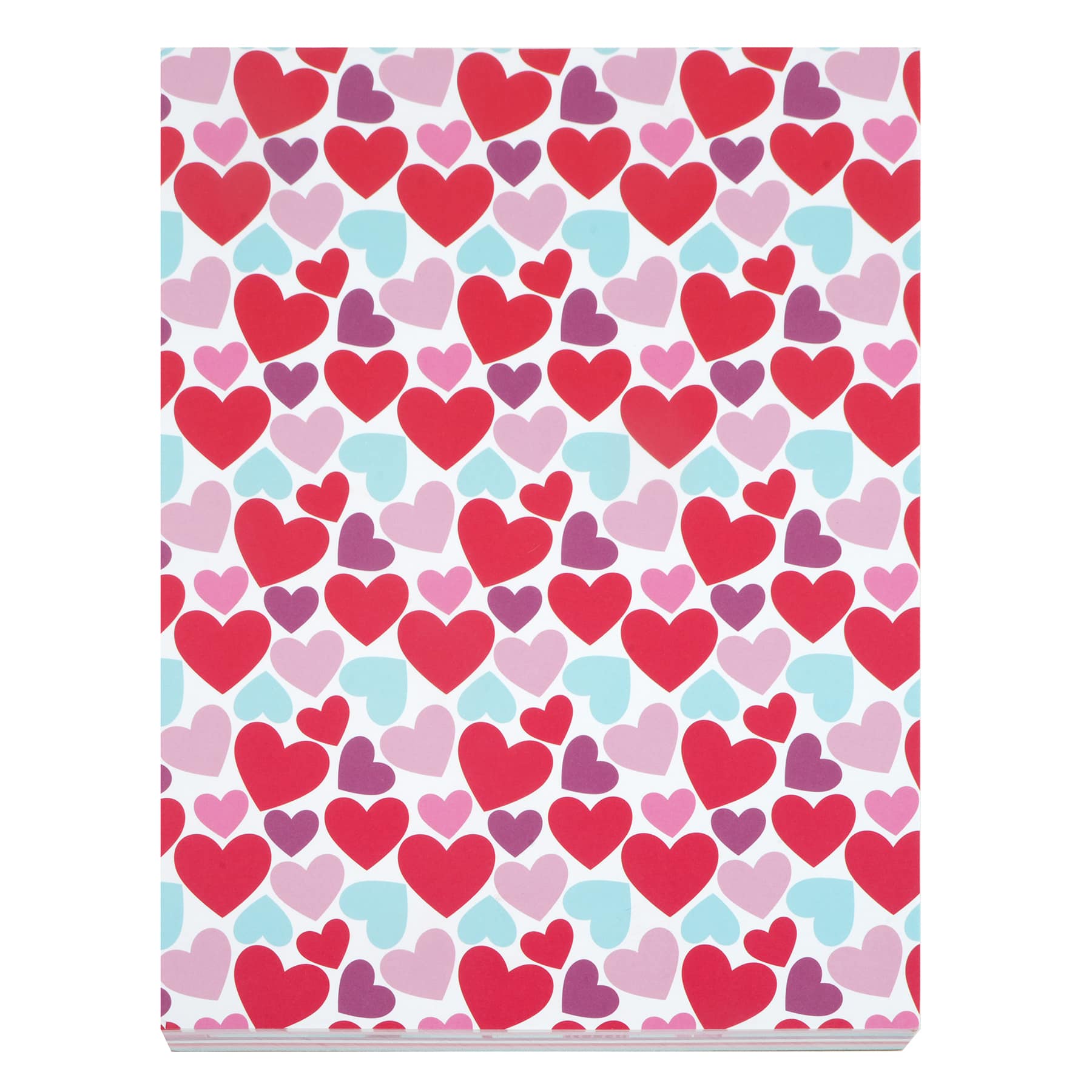 Valentine&#x27;s Day 8.5&#x22; x 11&#x22; Paper Pad by Recollections&#x2122;, 120 Sheets