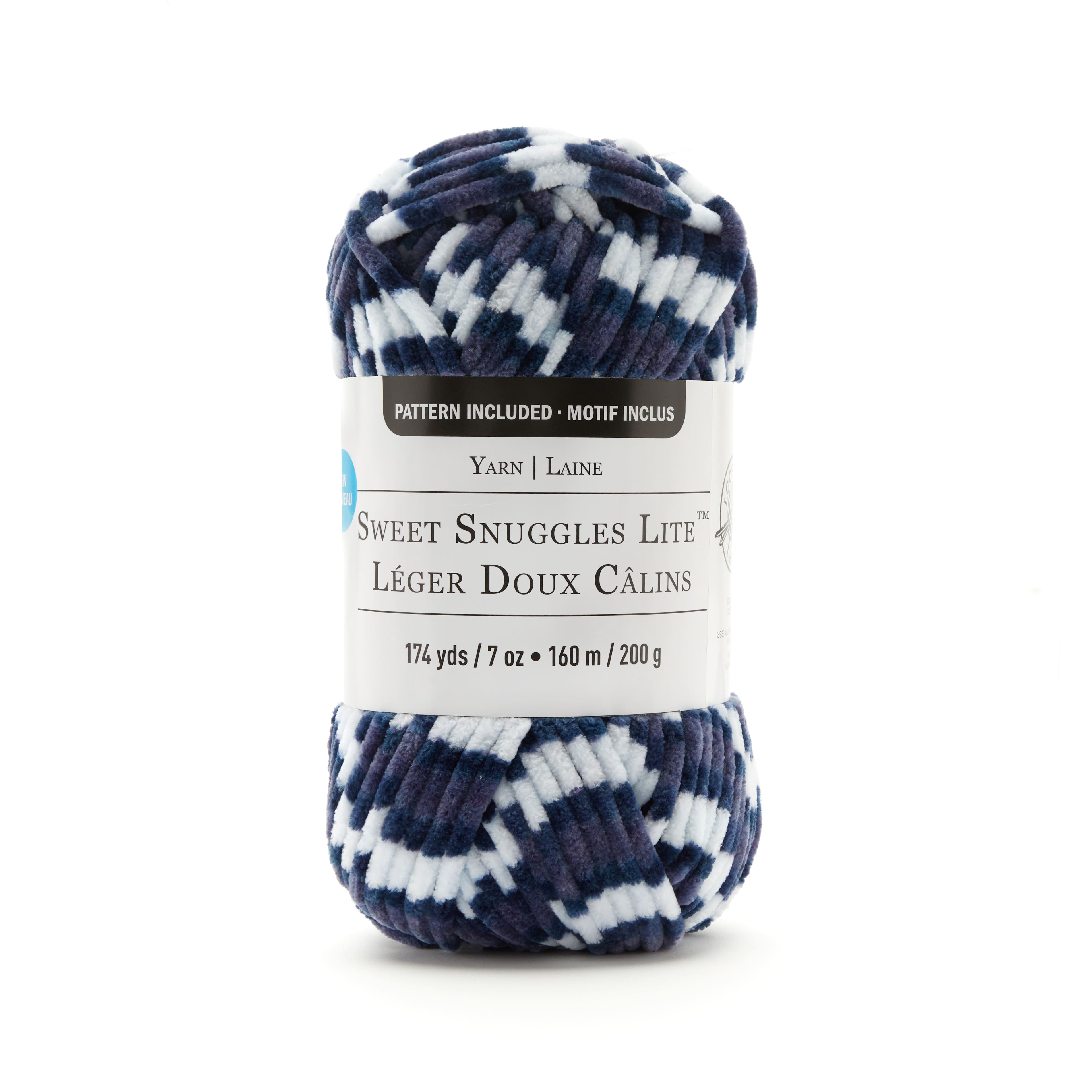 Sweet Snuggles Lite™ Variegated Striped Yarn by Loops & Threads® | Michaels