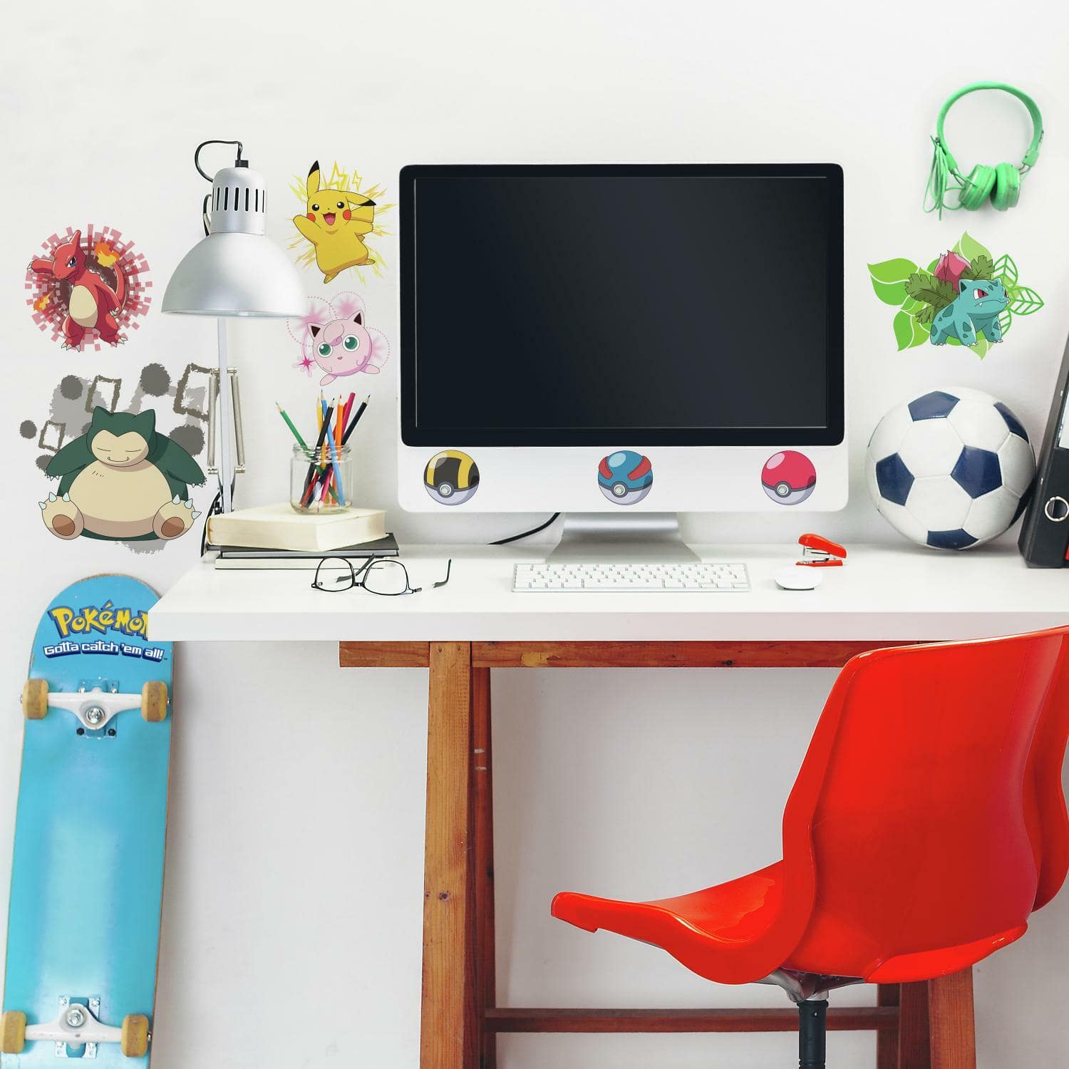 RoomMates Pokemon Iconic Peel & Stick Wall Decals