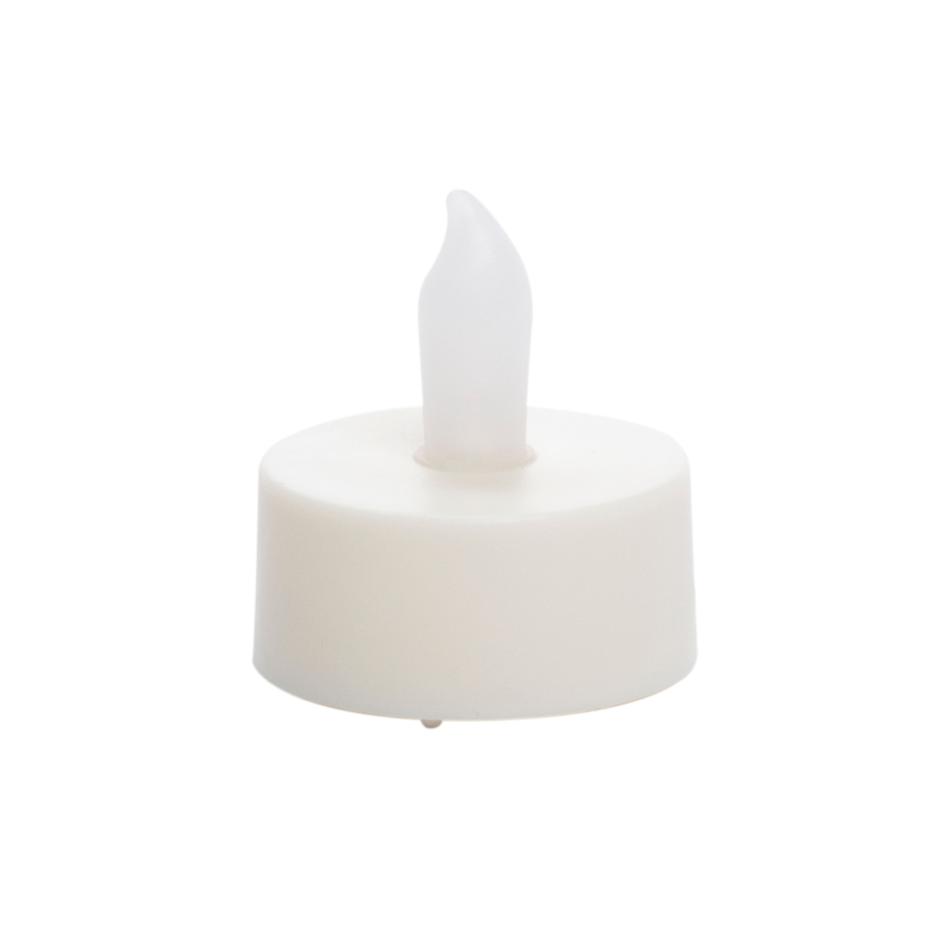 12 Packs: 4 ct. (48 total) Ivory LED Twist Flame Tealight Candles by Ashland®
