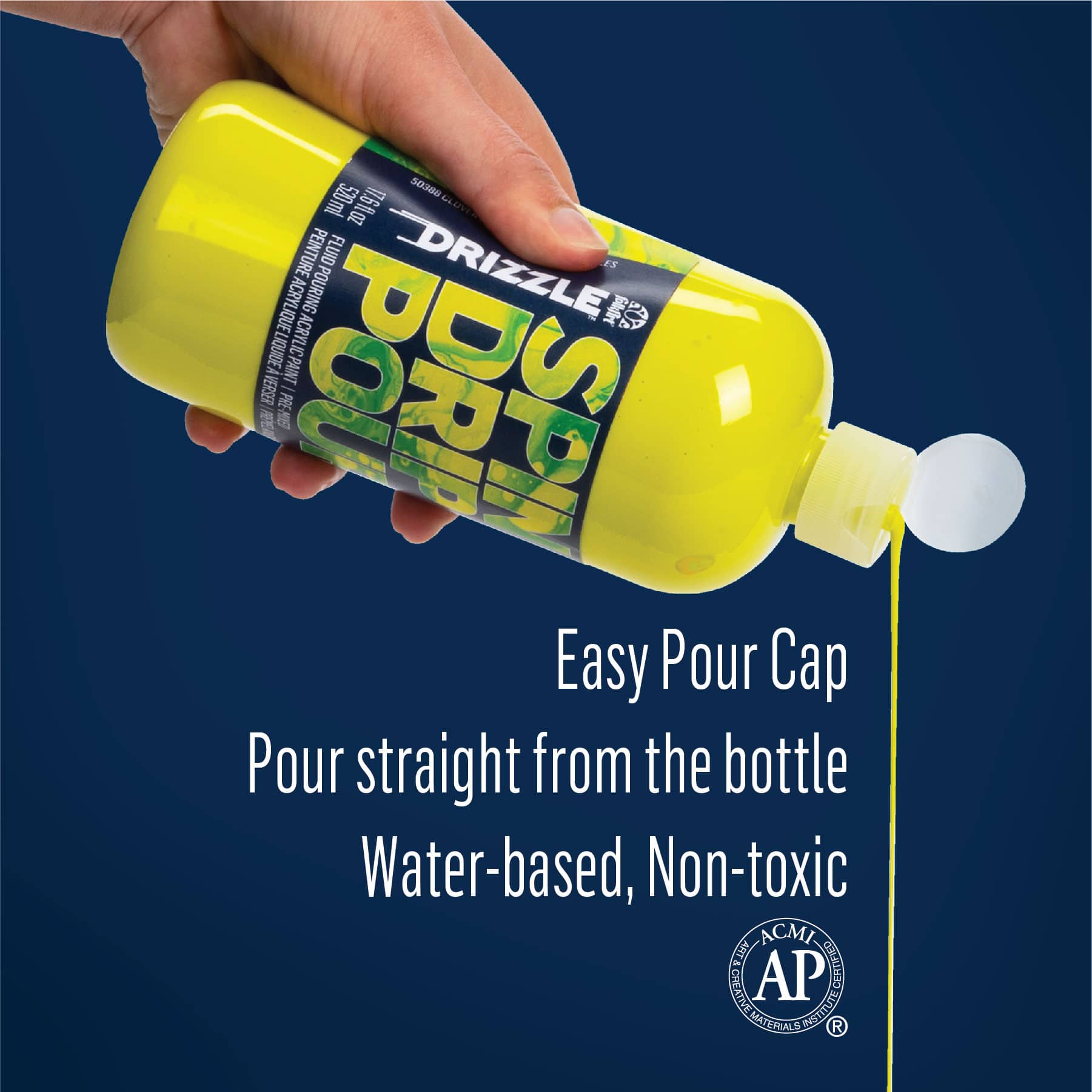 6 Pack: FolkArt® Drizzle™ Flash Pour Fluid Pouring Acrylic Paint