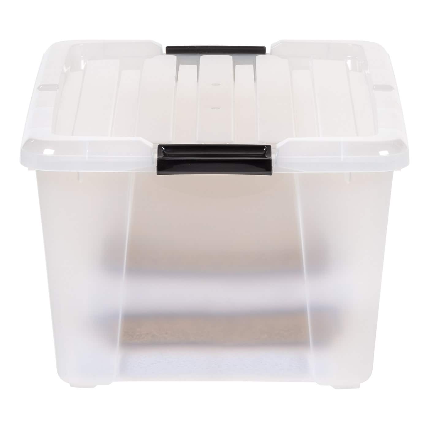 IRIS® 45qt. Clear Latching Storage Boxes, 4ct.
