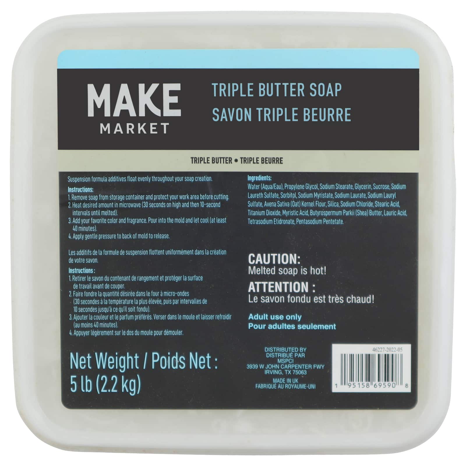 Soap Making Olive Oil Glycerin Soap by Make Market® 