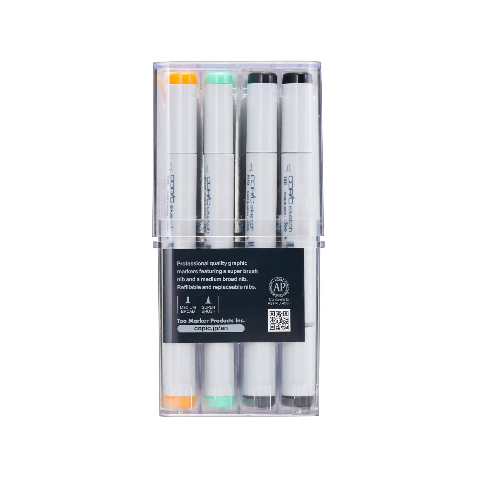 Copic&#xAE; Sketch 72 Color Marker Set C