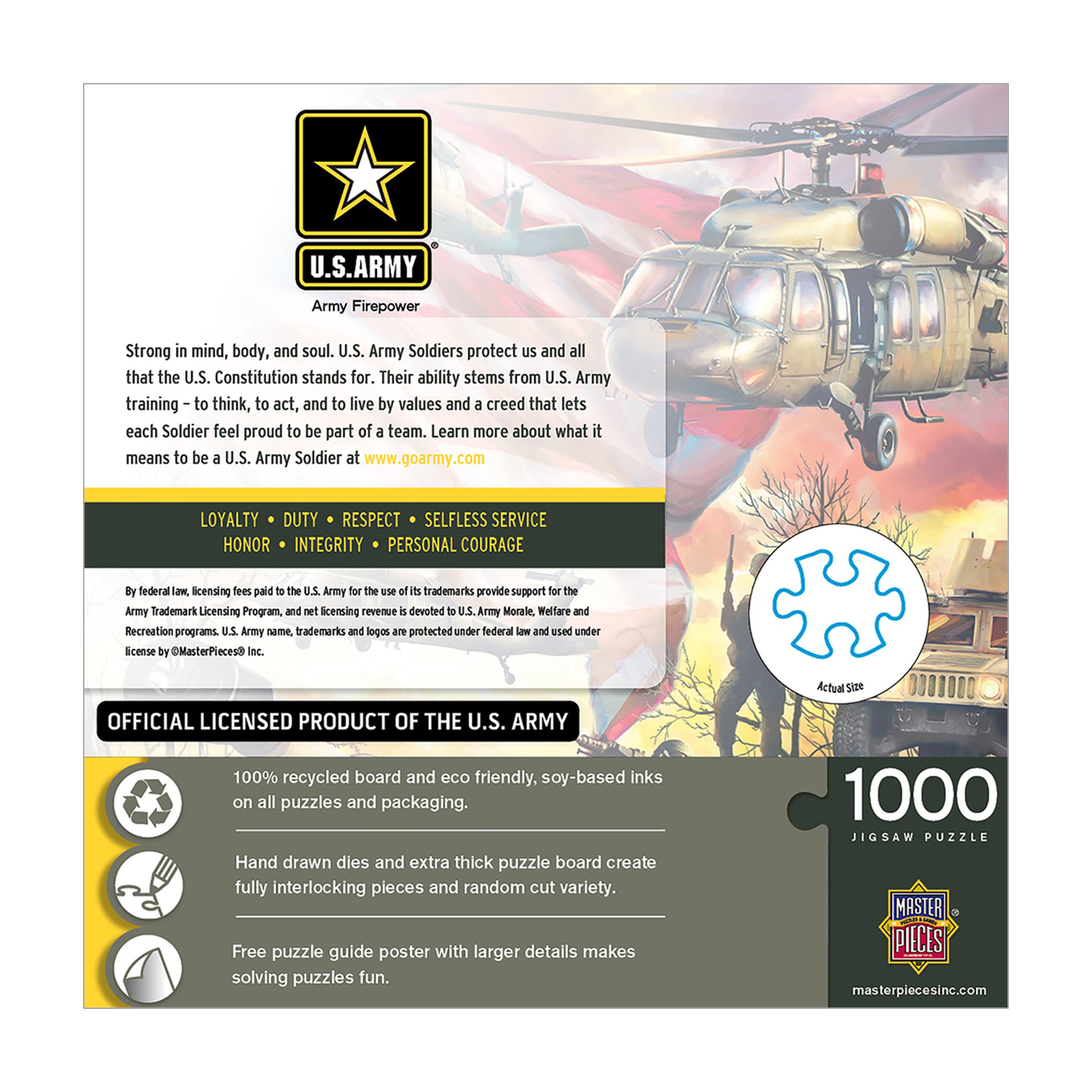 U.S. Army - Army Firepower: 1000 Pcs