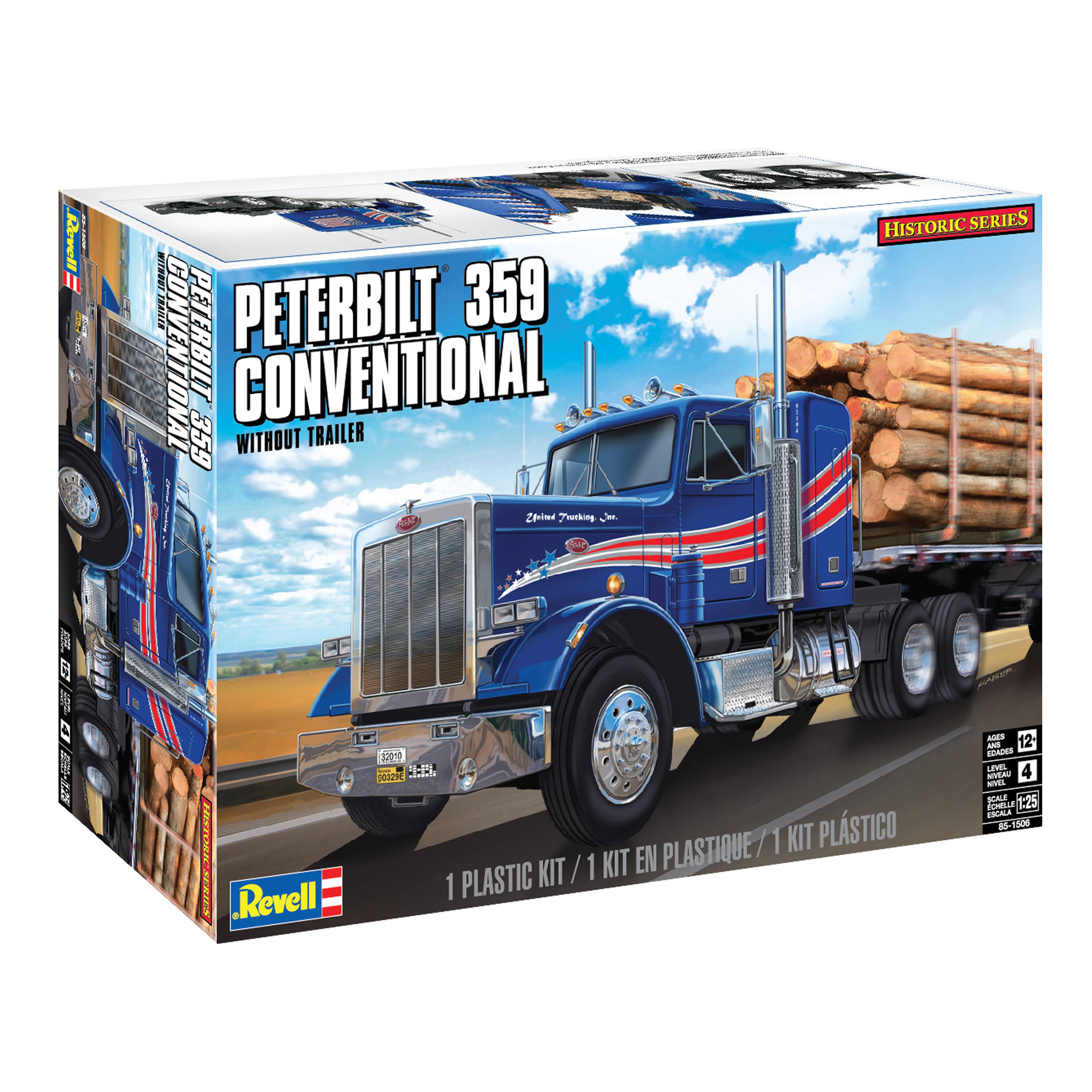 Revell® Peterbilt 359 Conventional Semi-Truck Model Kit