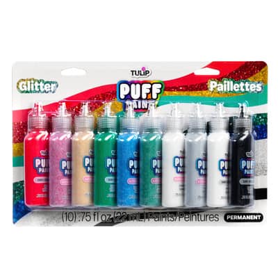 Tulip® Glitter Puff Paint Set image