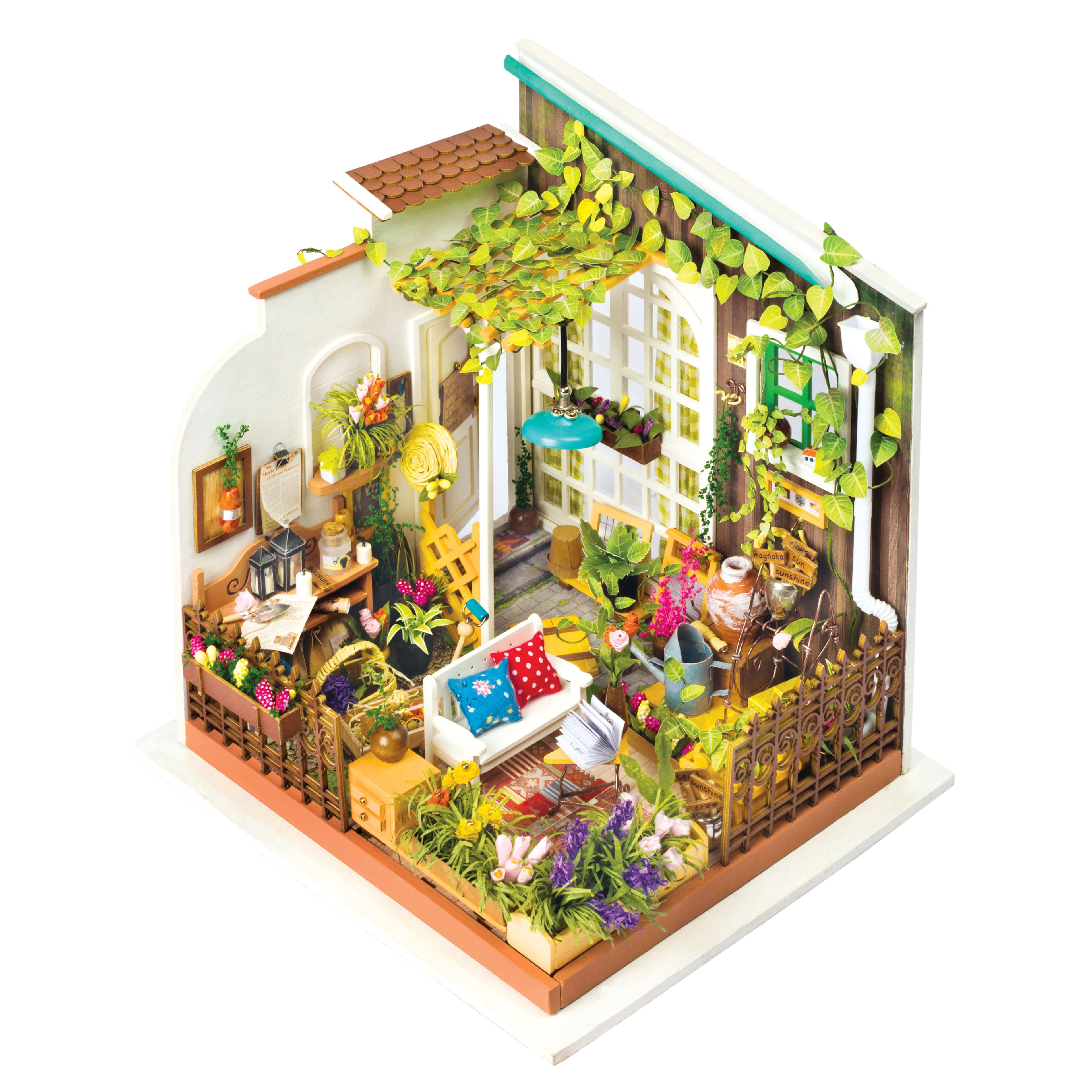 Rolife&#xAE; Miller&#x27;s Garden DIY Miniature House Kit