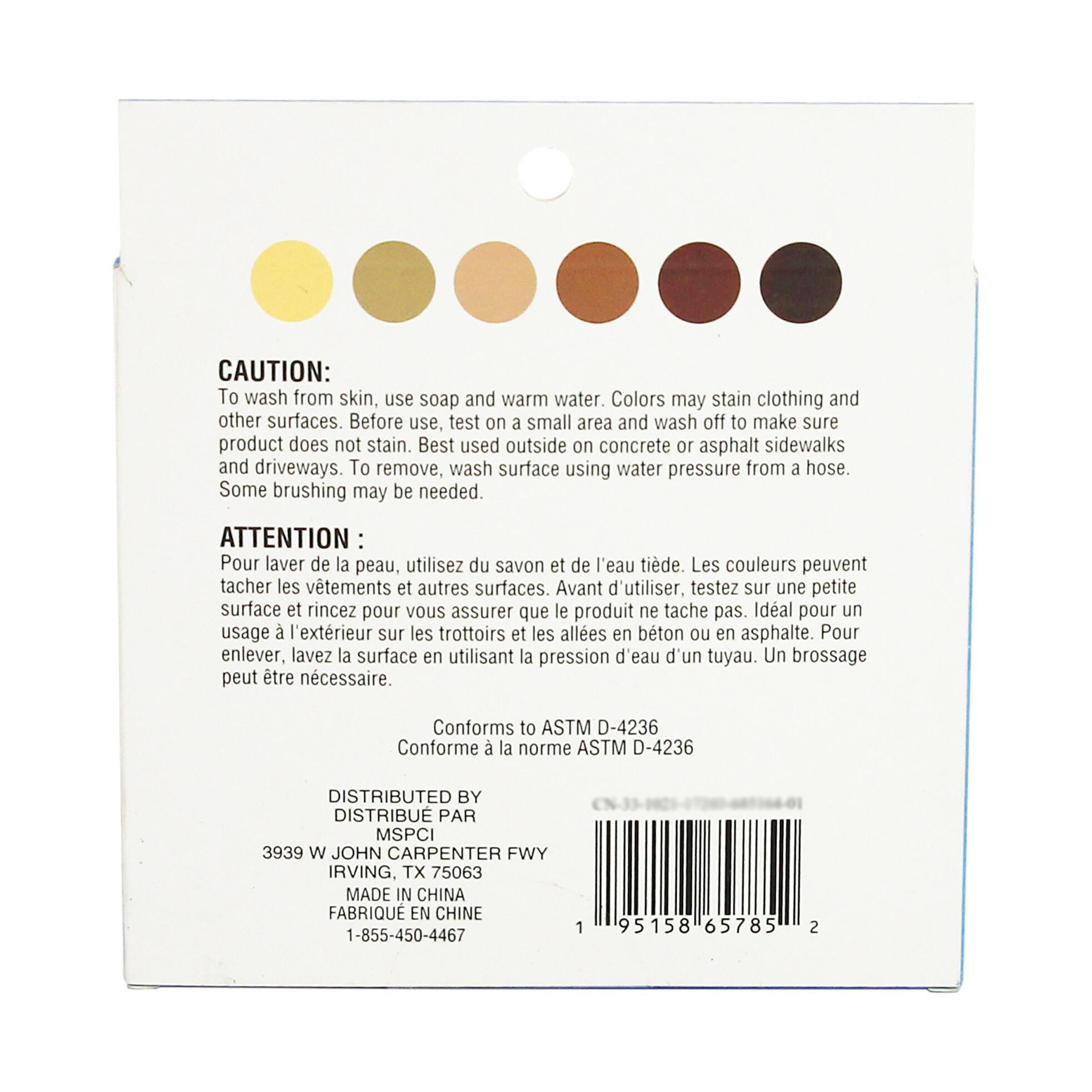 Skintone Sidewalk Chalk by Creatology™