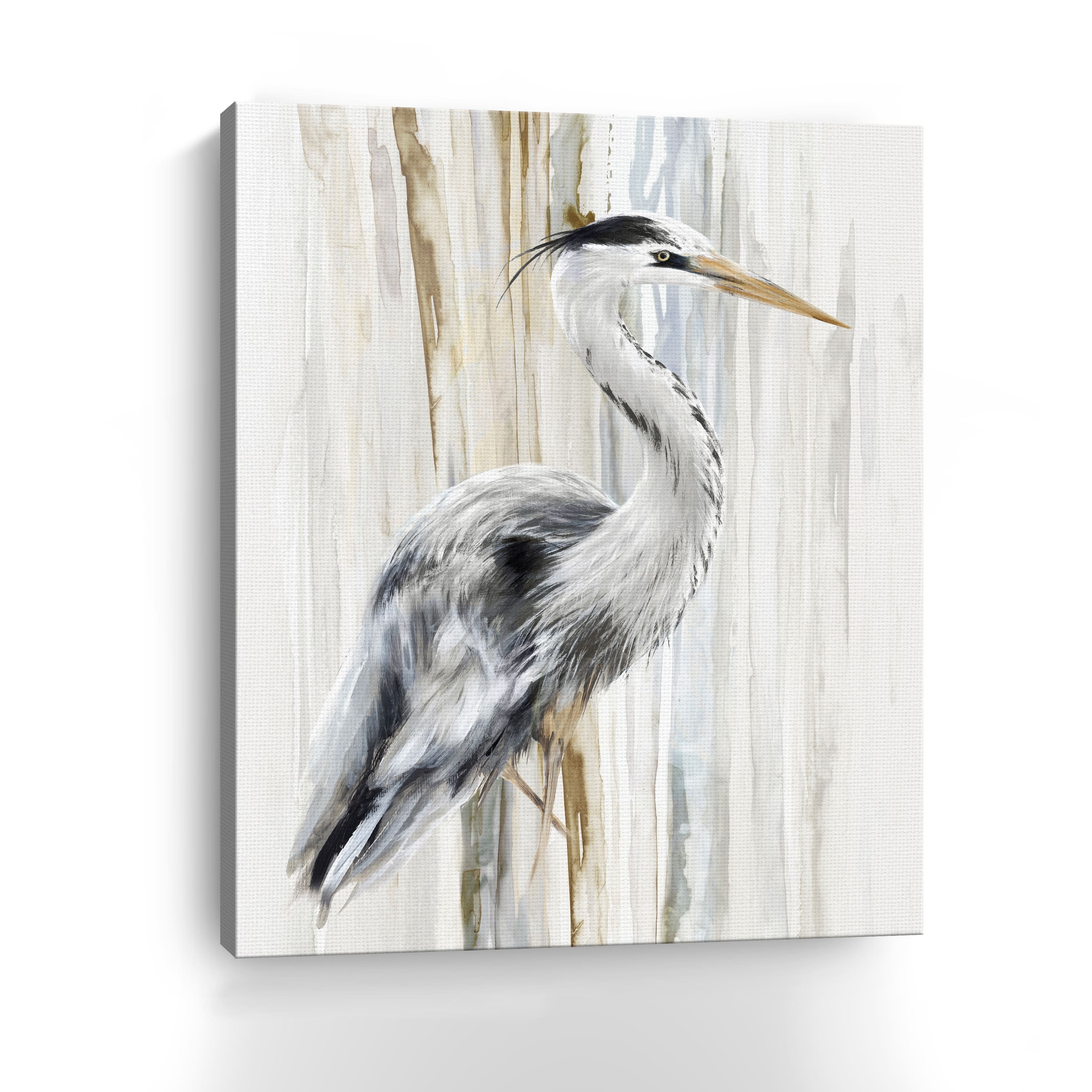 Lumaprints River Heron I Canvas Wall Art