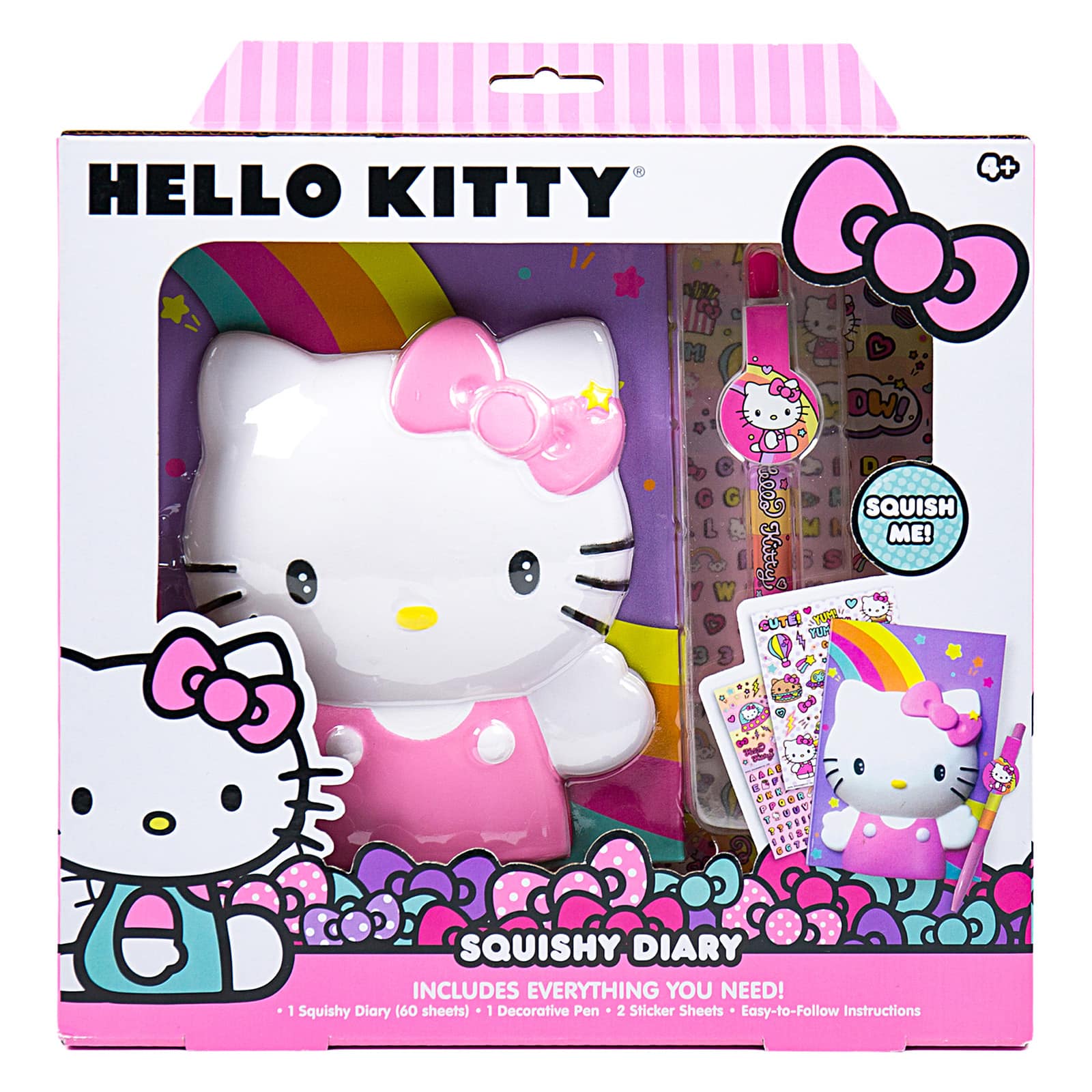 Sanrio Characters DIY Kit Making Squish Slime / Refill Hello Kitty My  Melody