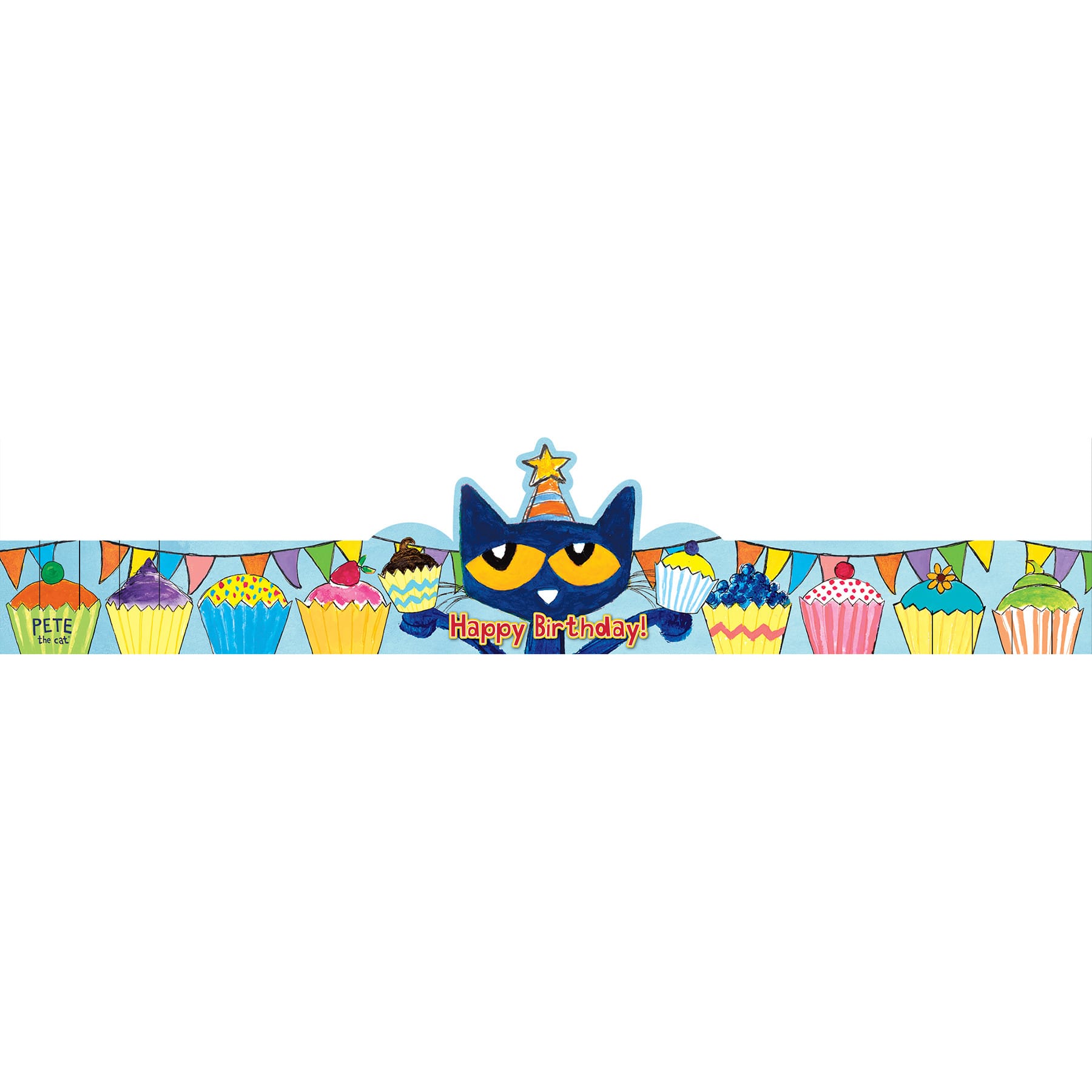 Teacher Created Resources® Pete The Cat Happy Birthday Crowns, 30ct.