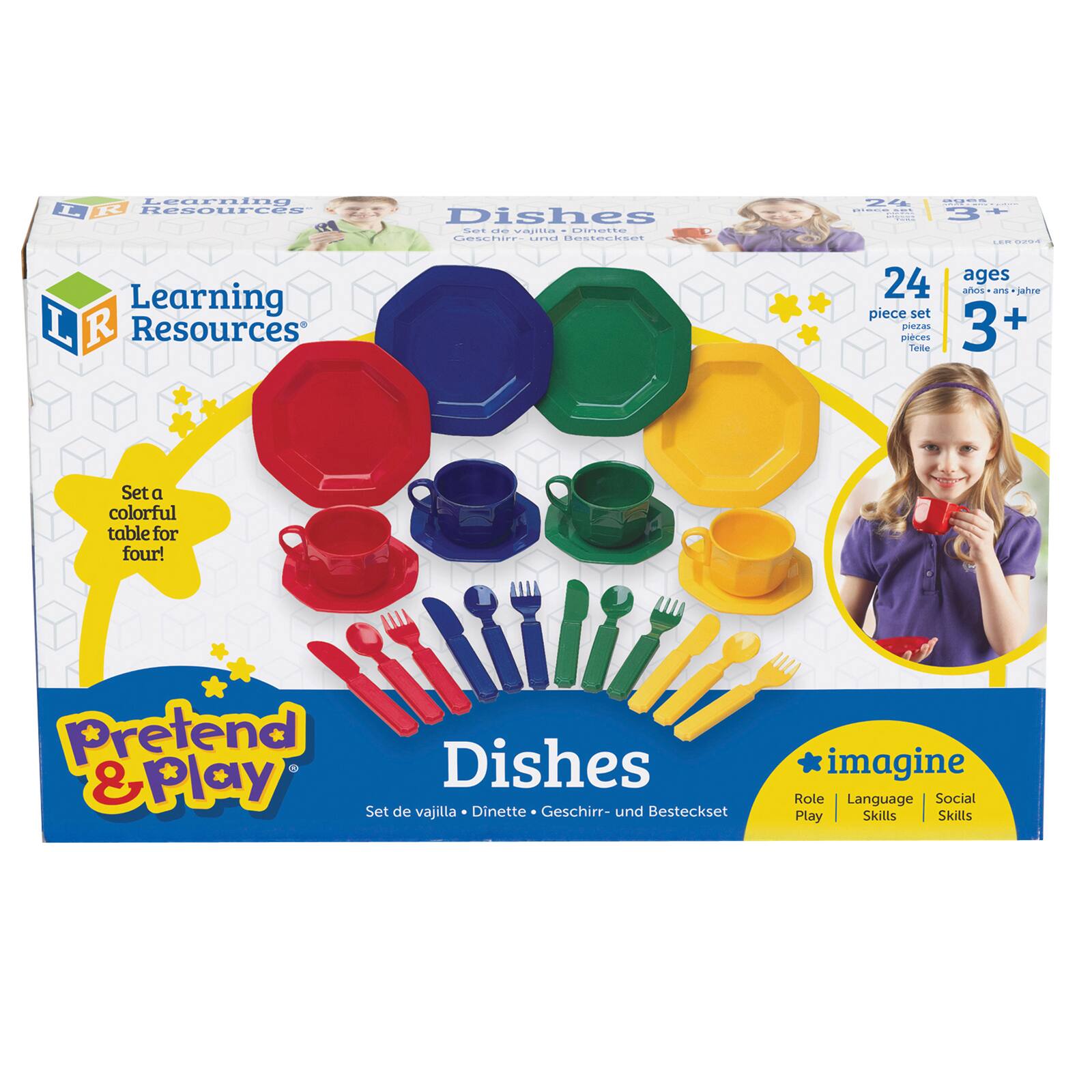 Learning Resources® Pretend & Play® Dish Set