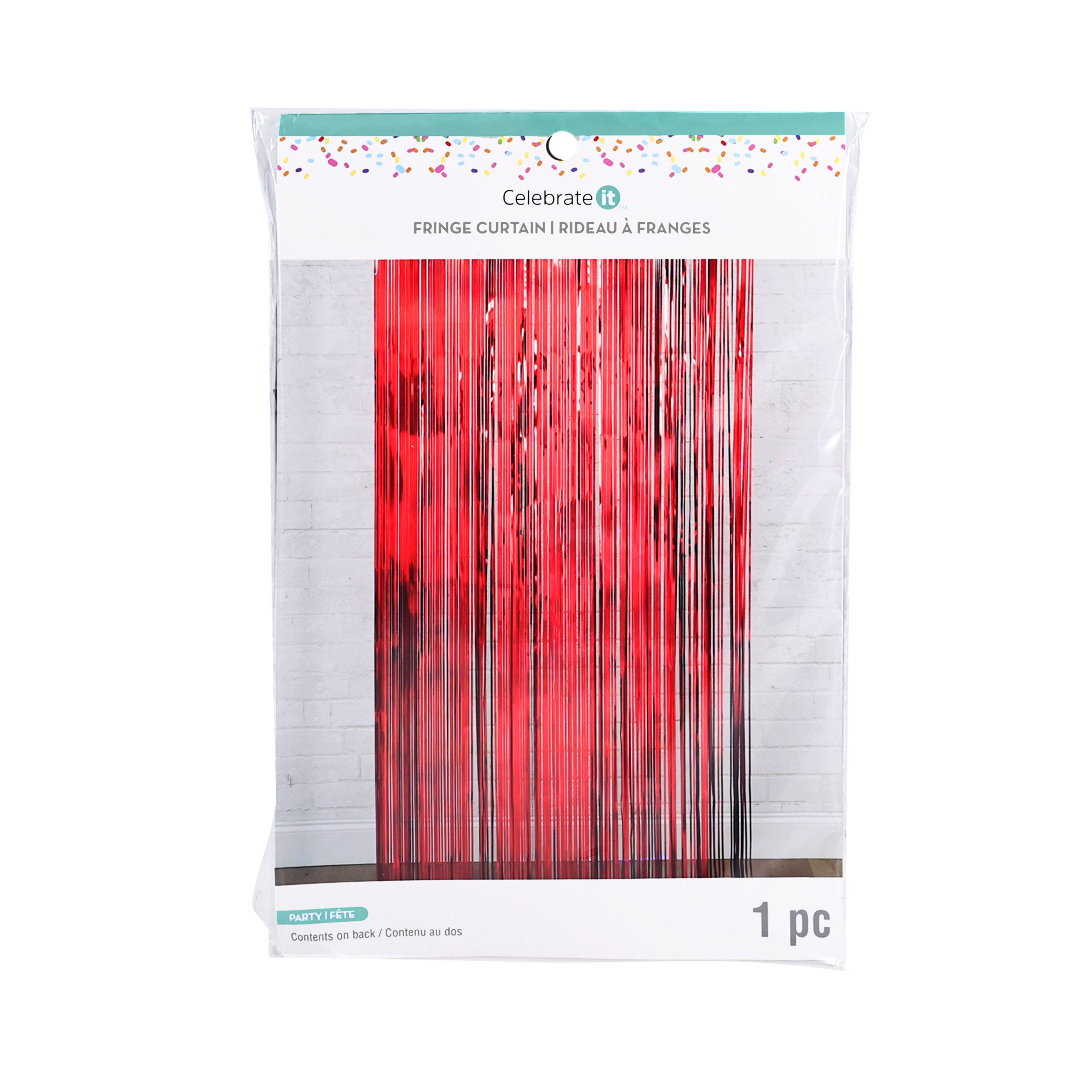 12 Pack: 8ft. x 3ft. Fringe Curtain by Celebrate It™